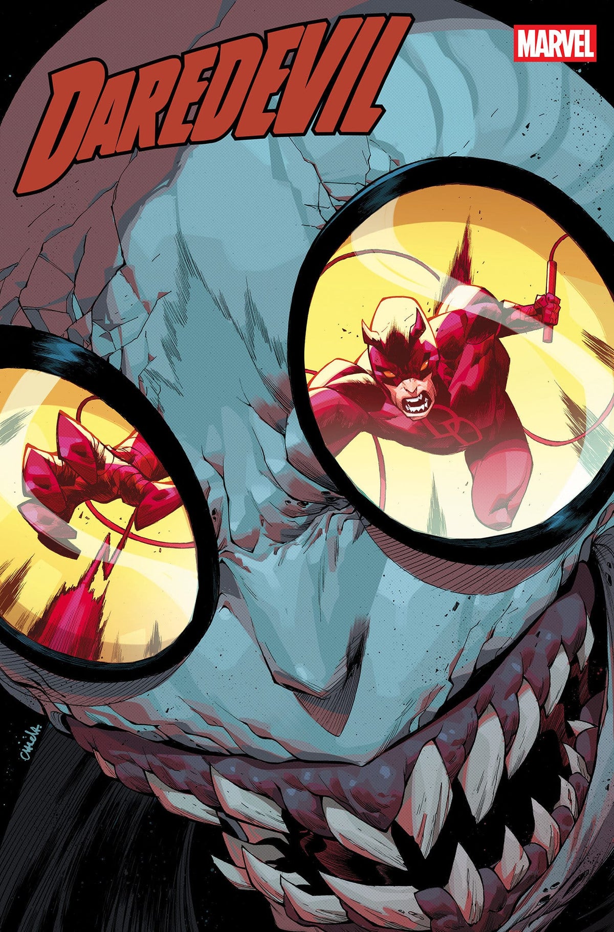 Marvel Comic Books > Incentives DAREDEVIL #9 LEO CHIOLA 1:25 VARIANT (Release Date: 11/11/2026) 75960621282800916 PRH-75960621282800916