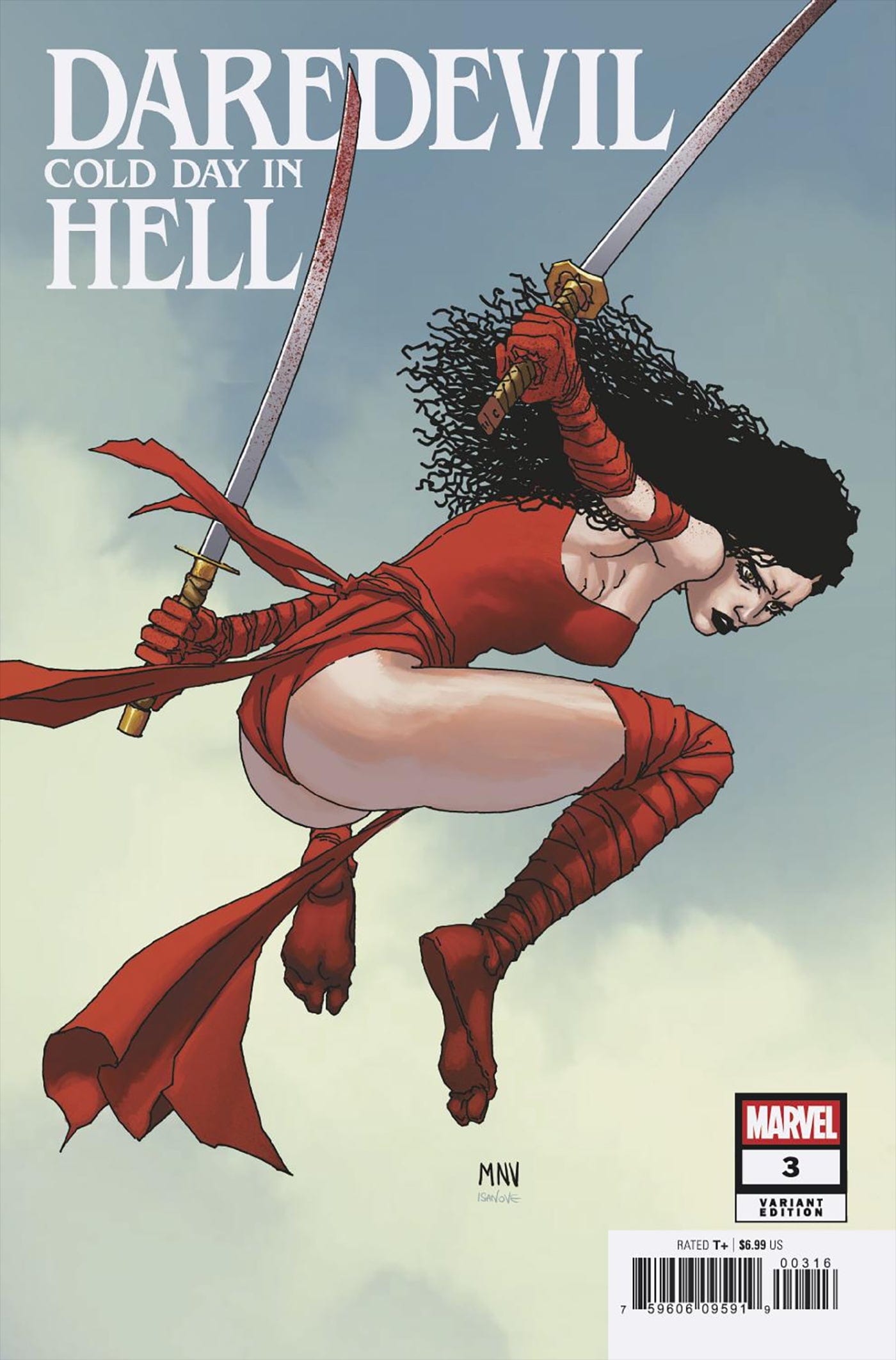 DAREDEVIL: COLD DAY IN HELL #3 1:25 INCV STEVE MCNIVEN VARIANT