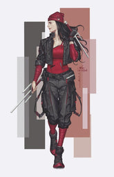 Marvel Comic Books > Incentives DAREDEVIL/PUNISHER: THE DEVIL'S TRIGGER #1 1:50 INCV INHYUK LEE STREET-VERSE VIRGIN VARIANT 75960621442600118 PRH-75960621442600118