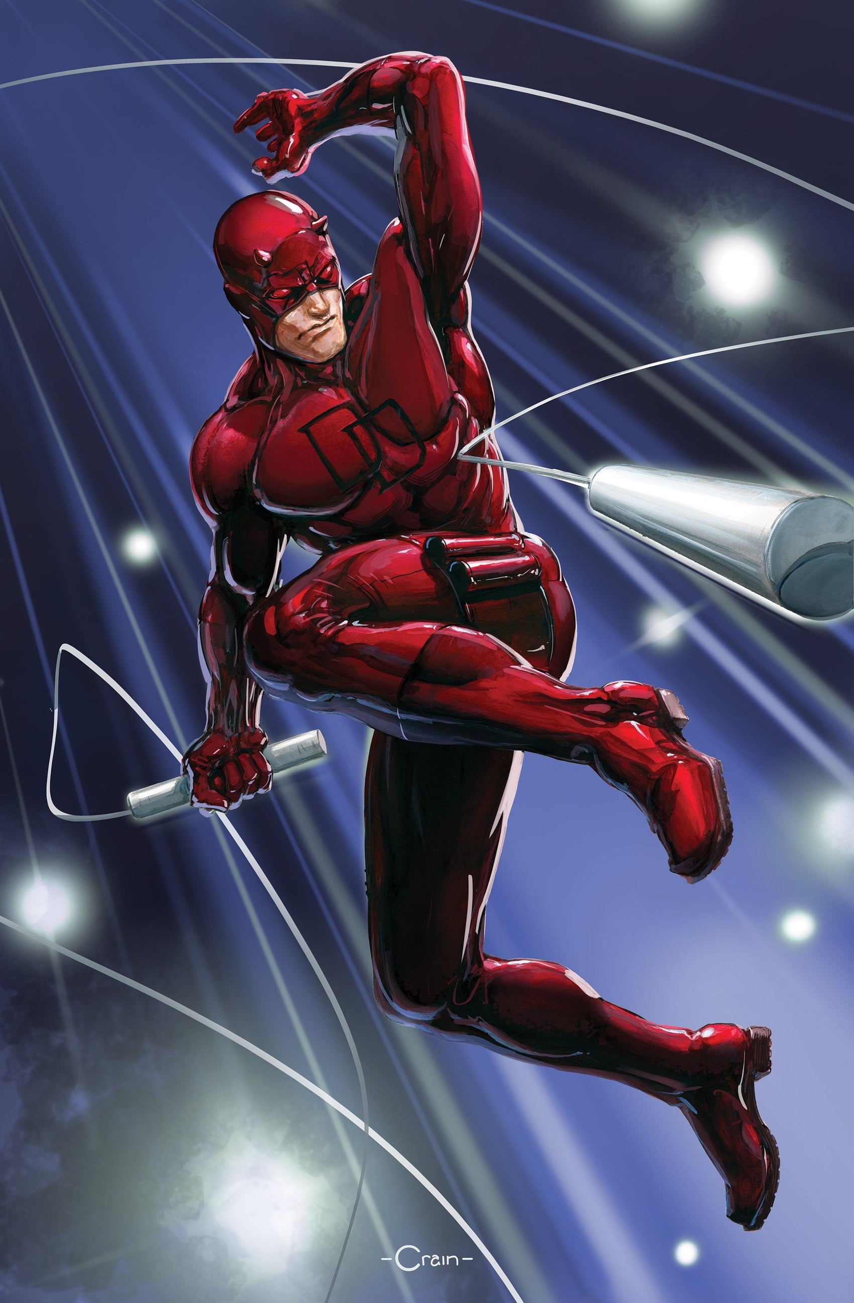 DAREDEVIL/PUNISHER: THE DEVIL'S TRIGGER #3 1:50 INCV CLAYTON CRAIN ...