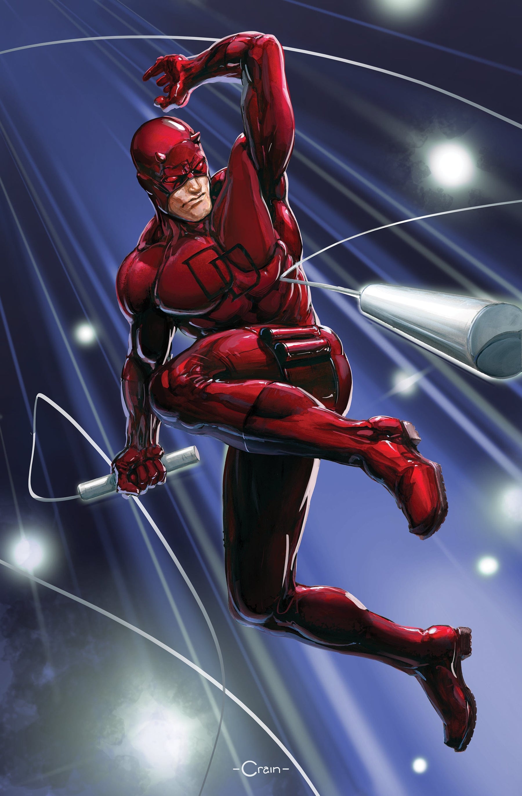 DAREDEVIL/PUNISHER: THE DEVIL'S TRIGGER #3 1:50 INCV CLAYTON CRAIN VIRGIN VARIANT