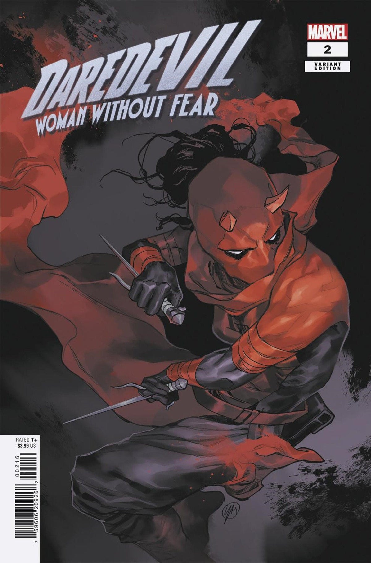 Marvel Comic Books > Incentives DAREDEVIL: WOMAN WITHOUT FEAR #2 1:25 INCV YASMINE PUTRI VARIANT 75960620926200216 PRH-75960620926200216