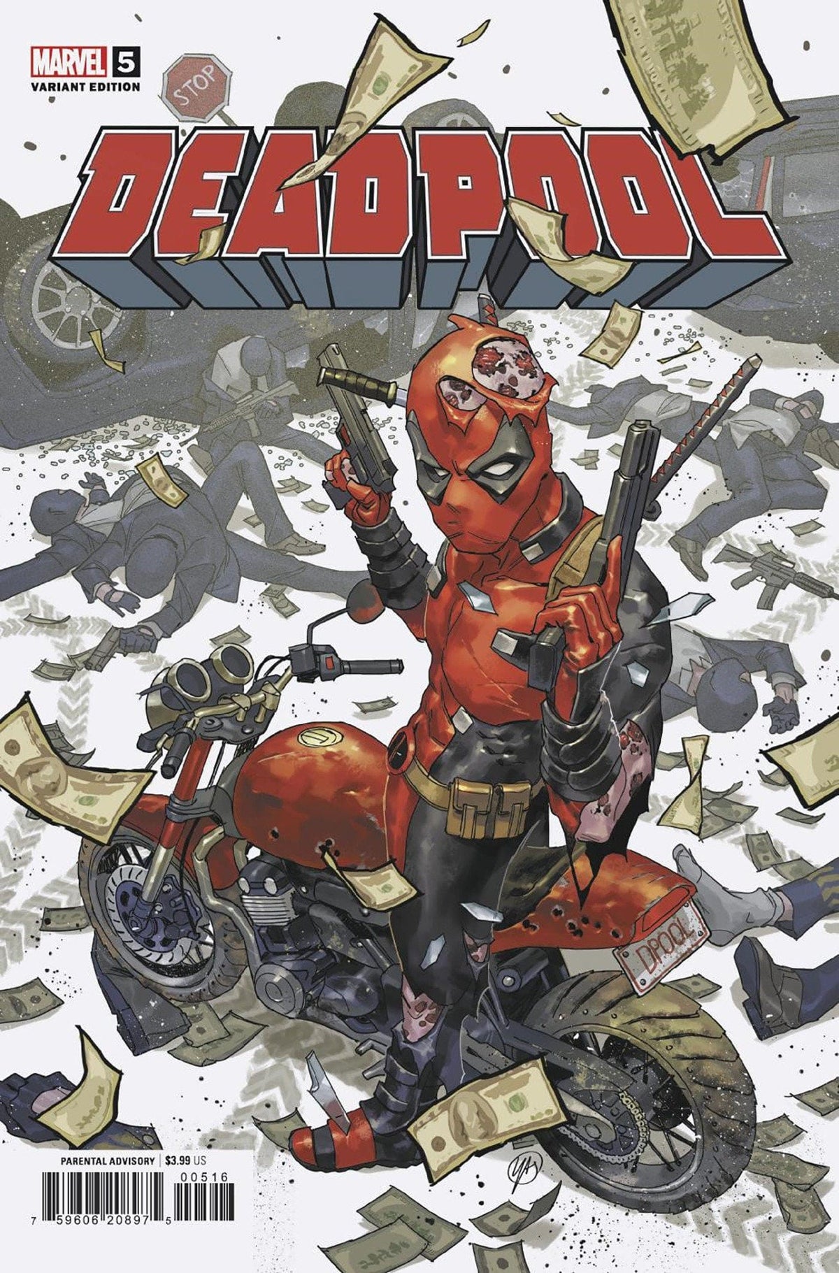 Marvel Comic Books > Incentives DEADPOOL #5 1:25 INCV YASMINE PUTRI VARIANT 75960620897500516 PRH-75960620897500516