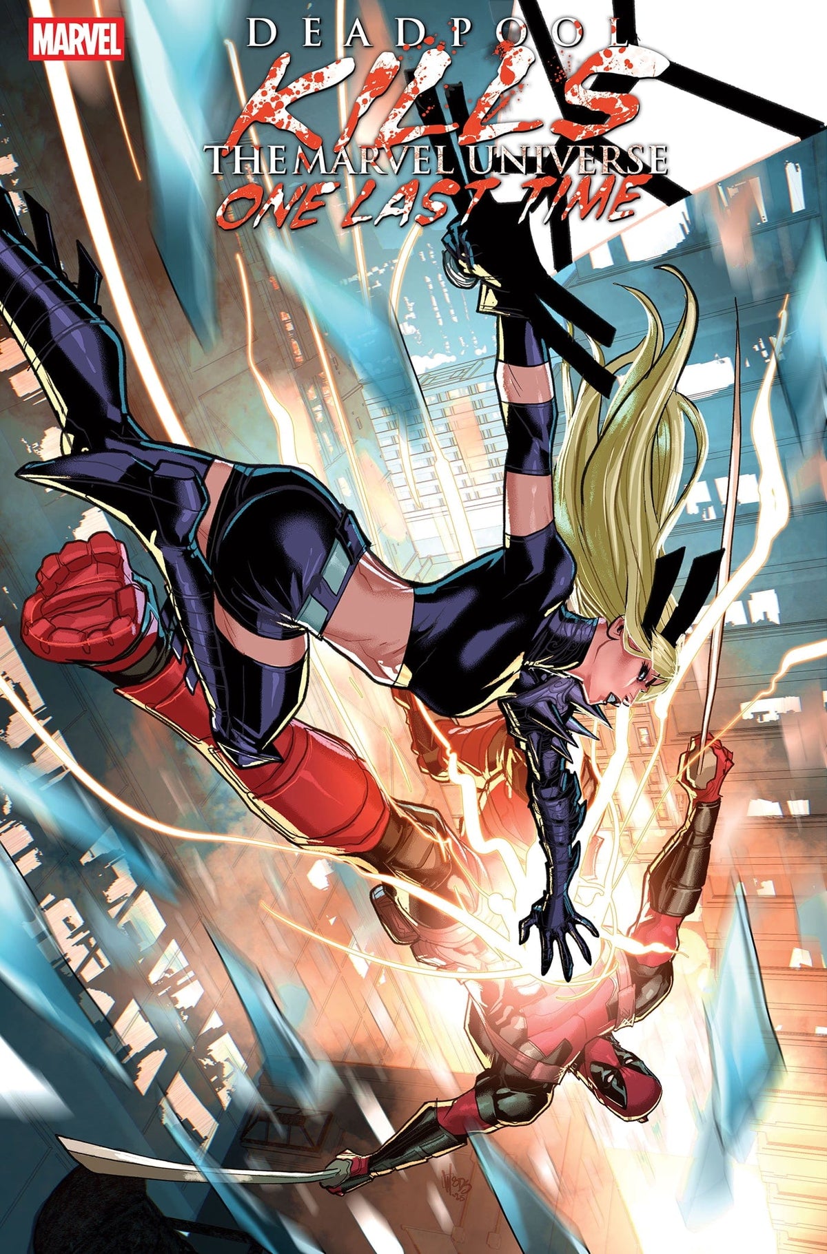 Marvel Comic Books > Incentives DEADPOOL KILLS THE MARVEL UNIVERSE ONE LAST TIME #3 1:25 INCV PETE WOODS VARIANT 75960621143200316 PRH-75960621143200316