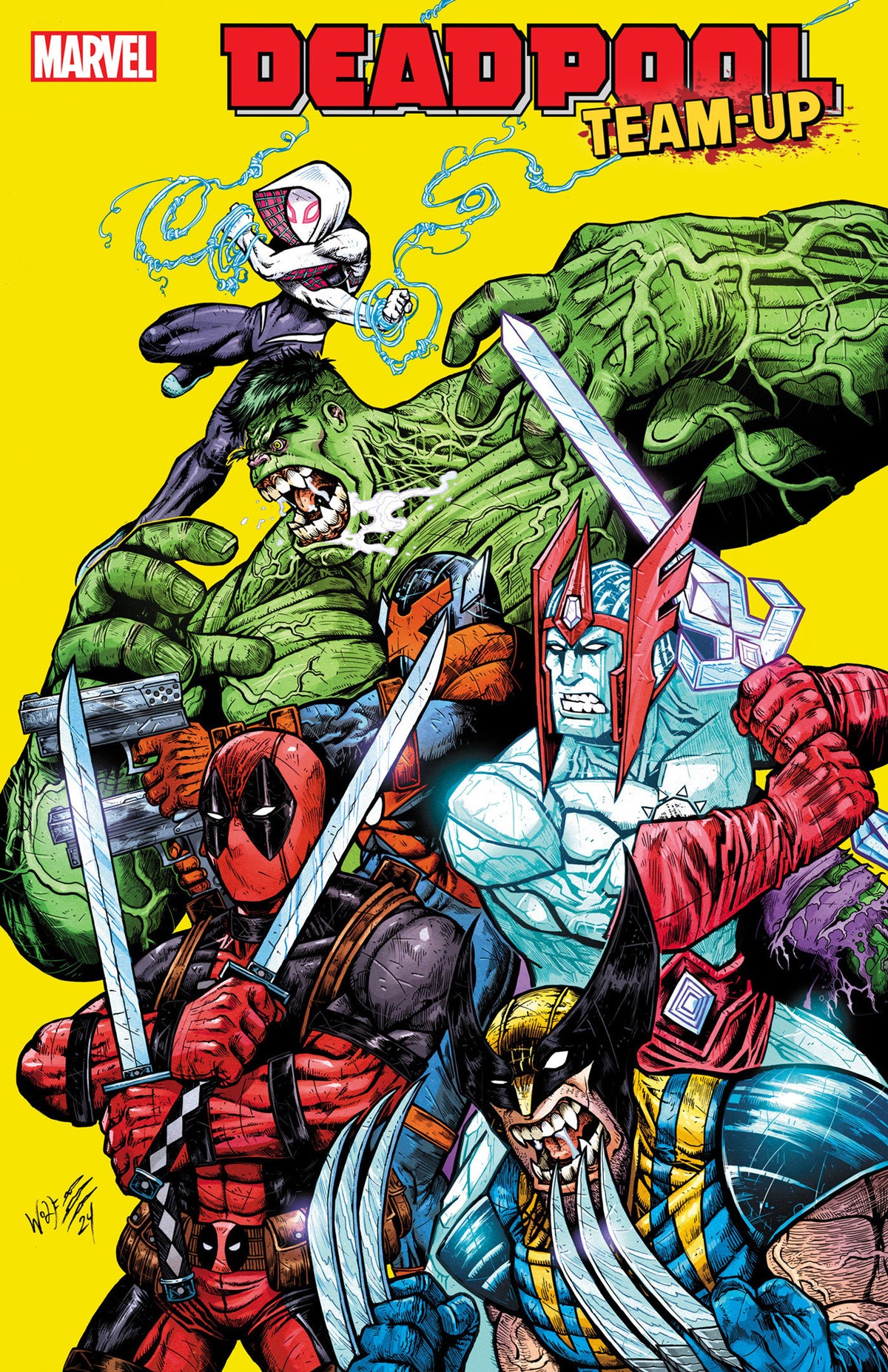 Marvel Comic Books > Incentives DEADPOOL TEAM-UP #2 1:25 INCV MARIA WOLF VARIANT '75960621003900216 PRH-75960621003900216