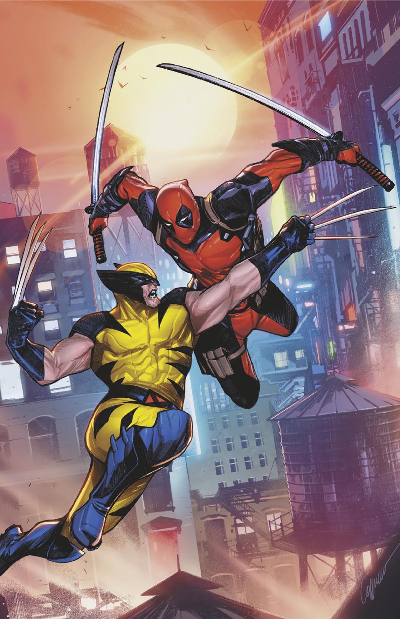 DEADPOOL/WOLVERINE #2 1:100 INCV ALESSANDRO CAPPUCCIO VIRGIN VARIANT
