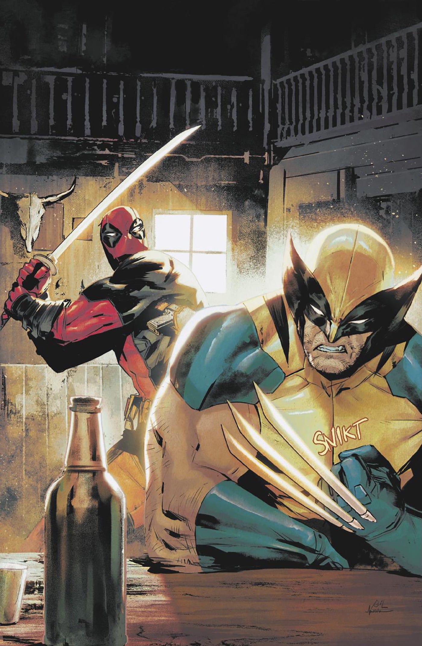 DEADPOOL/WOLVERINE #3 1:100 INCV RAFAEL DE LATORRE VIRGIN VARIANT
