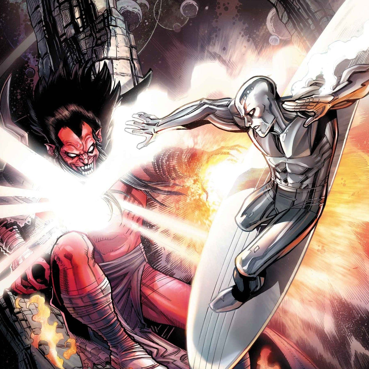 アメコミ リーフ Death Silver Surfer Mico Suayan DEATH OF THE