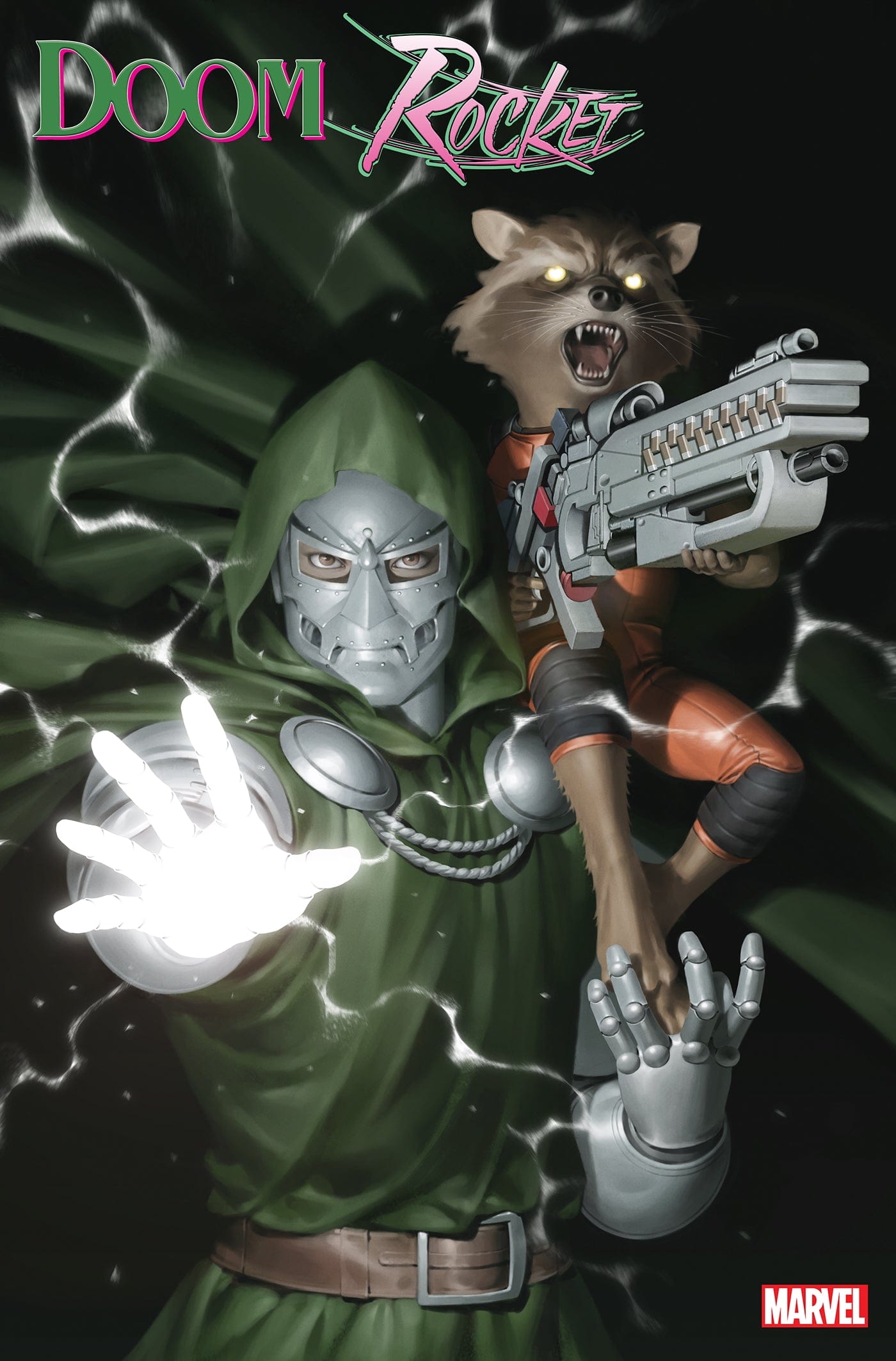 DOCTOR DOOM & ROCKET RACCOON #1 1:25 INCV JUNGGEUN YOON VARIANT