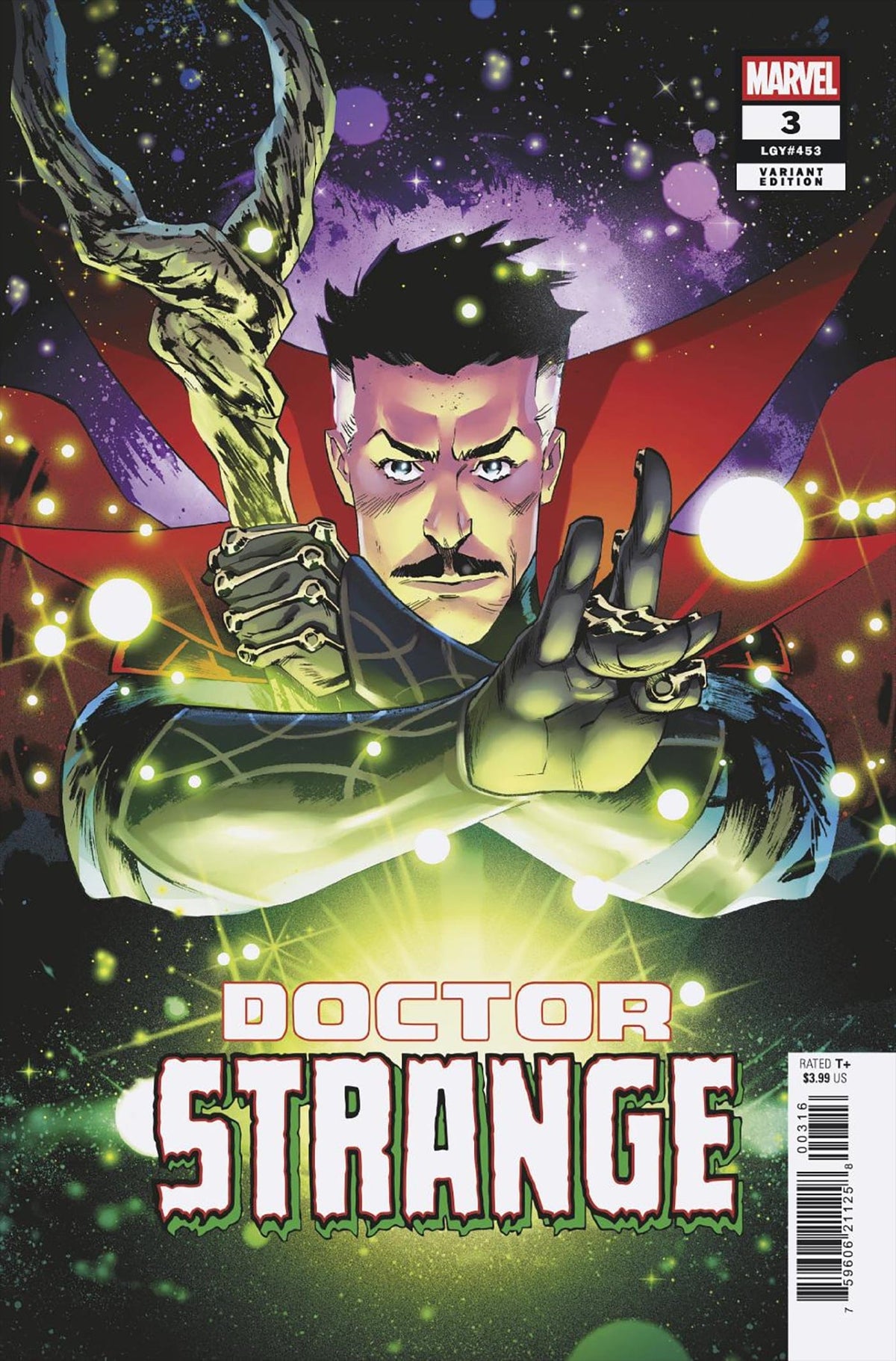 Marvel Comic Books > Incentives DOCTOR STRANGE #3 1:25 INCV ADAM GORHAM VARIANT 75960621125800316 PRH-75960621125800316