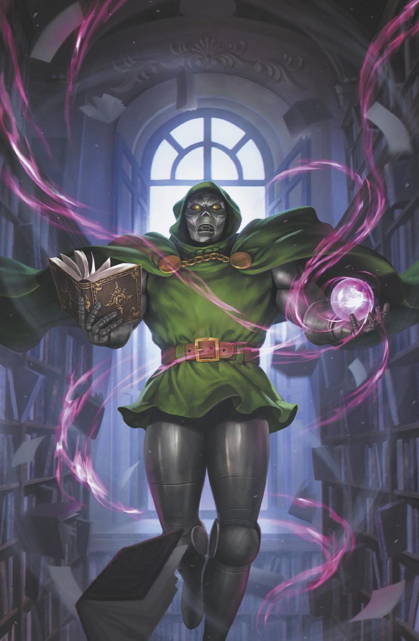 DOOM ACADEMY #1 1:50 INCV WOO-CHUL LEE DOCTOR DOOM VIRGIN VARIANT