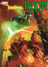 Marvel Comic Books > Incentives DOOM ALL-ON-ONE #1 1:25 INCV TAURIN CLARKE VARIANT (Release Date: 10/14/2026) 75960621472300116 PRH-75960621472300116