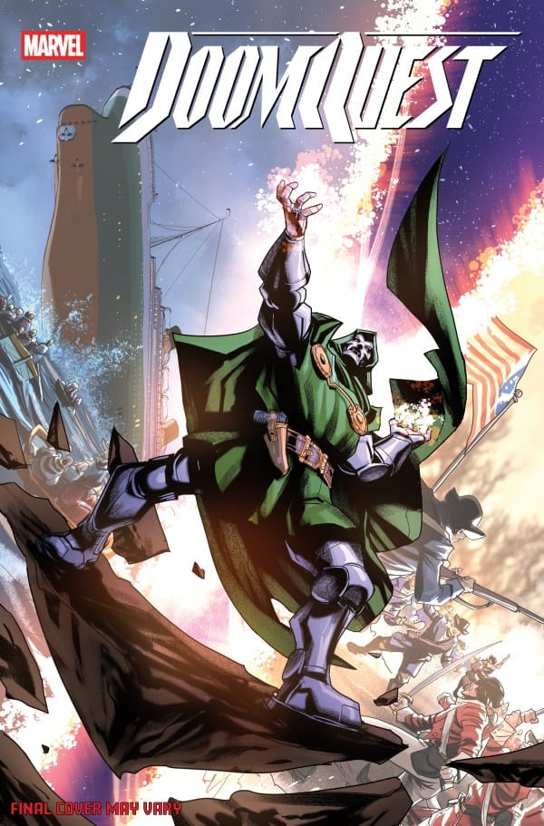 Marvel Comic Books > Incentives DOOMQUEST #1 1:25 INCV PETE WOODS VARIANT 75960621590400117 PRH-75960621590400117