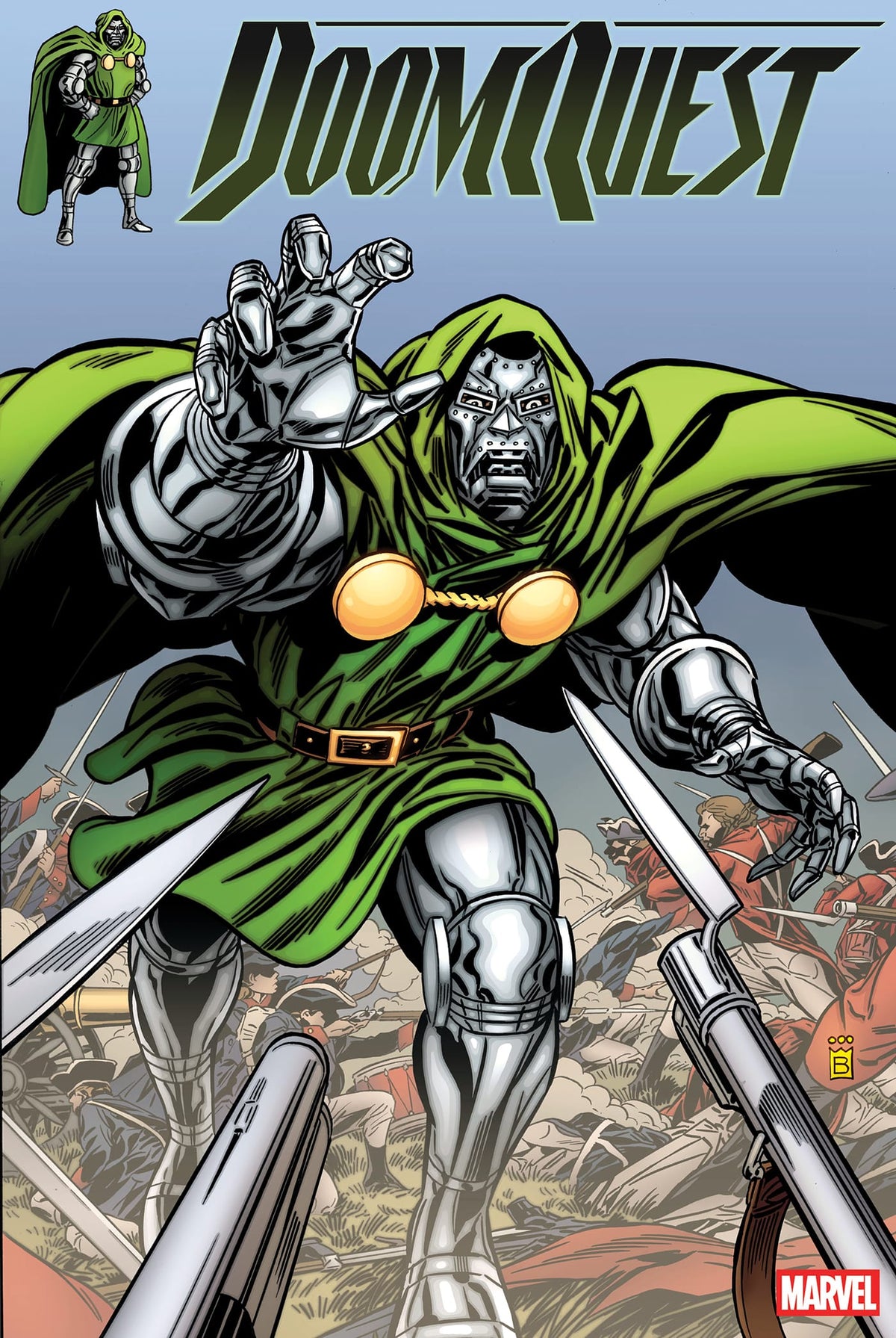 Marvel Comic Books > Incentives DOOMQUEST #3 1:25 INCV MARK BUCKINGHAM VARIANT 75960621590400316 PRH-75960621590400316