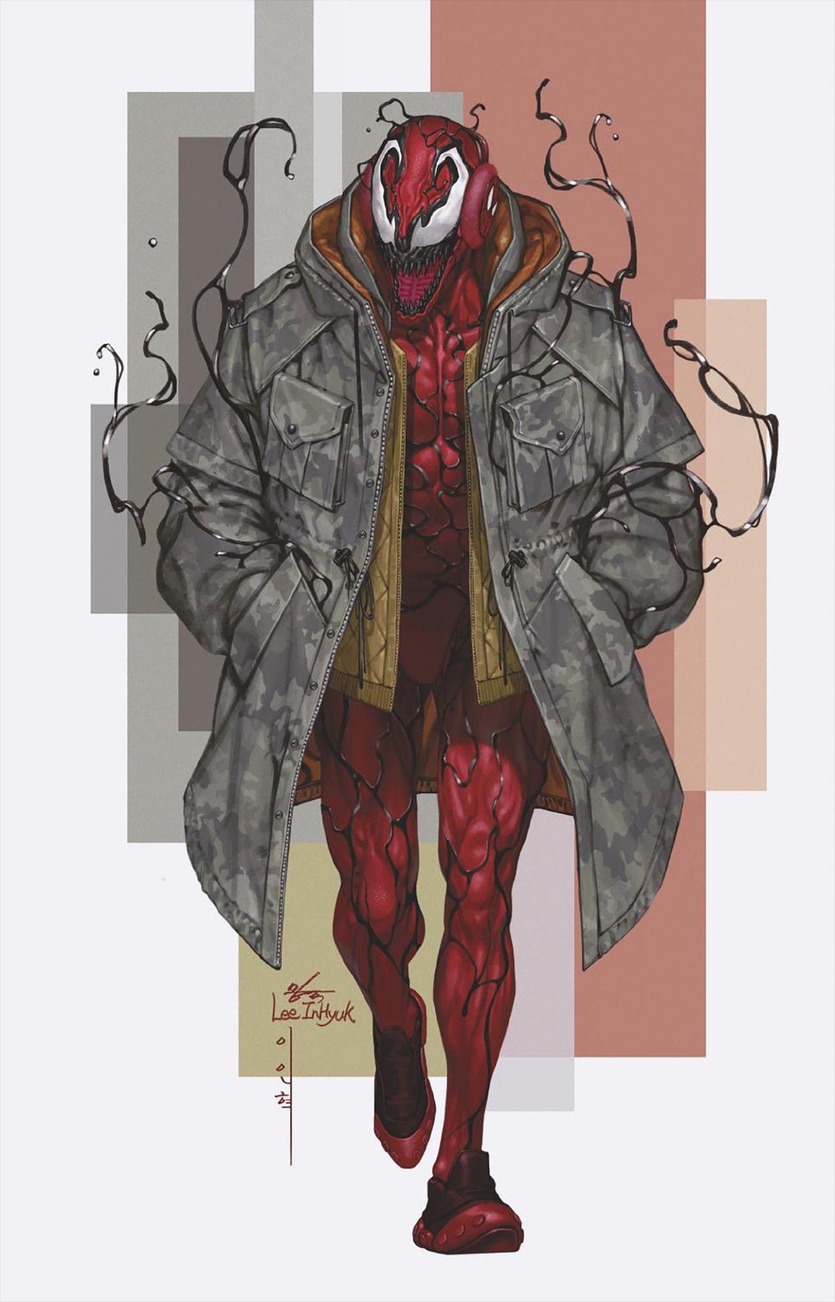 Marvel Comic Books > Incentives EDDIE BROCK: CARNAGE #10 INHYUK LEE STREET-VERSE VIRGIN VARIANT[1:50] 75960621053401016 PRH-75960621053401016