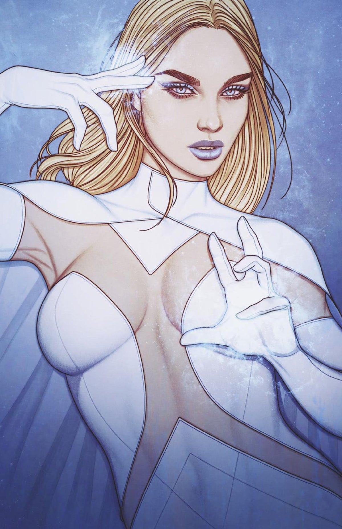 Marvel Comic Books > Incentives EMMA FROST: THE WHITE QUEEN #2 1:100 INCV JENNY FRISON VIRGIN VARIANT 75960621292700216 PRH-75960621292700216