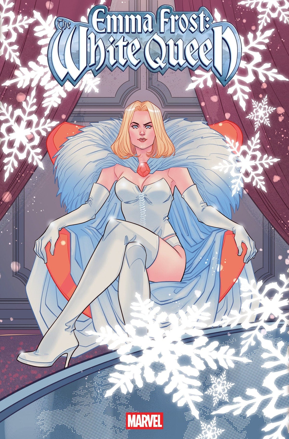 Marvel Comic Books > Incentives EMMA FROST: THE WHITE QUEEN #2 1:25 INCV MARGUERITE SAUVAGE VARIANT 75960621292700217 PRH-75960621292700217