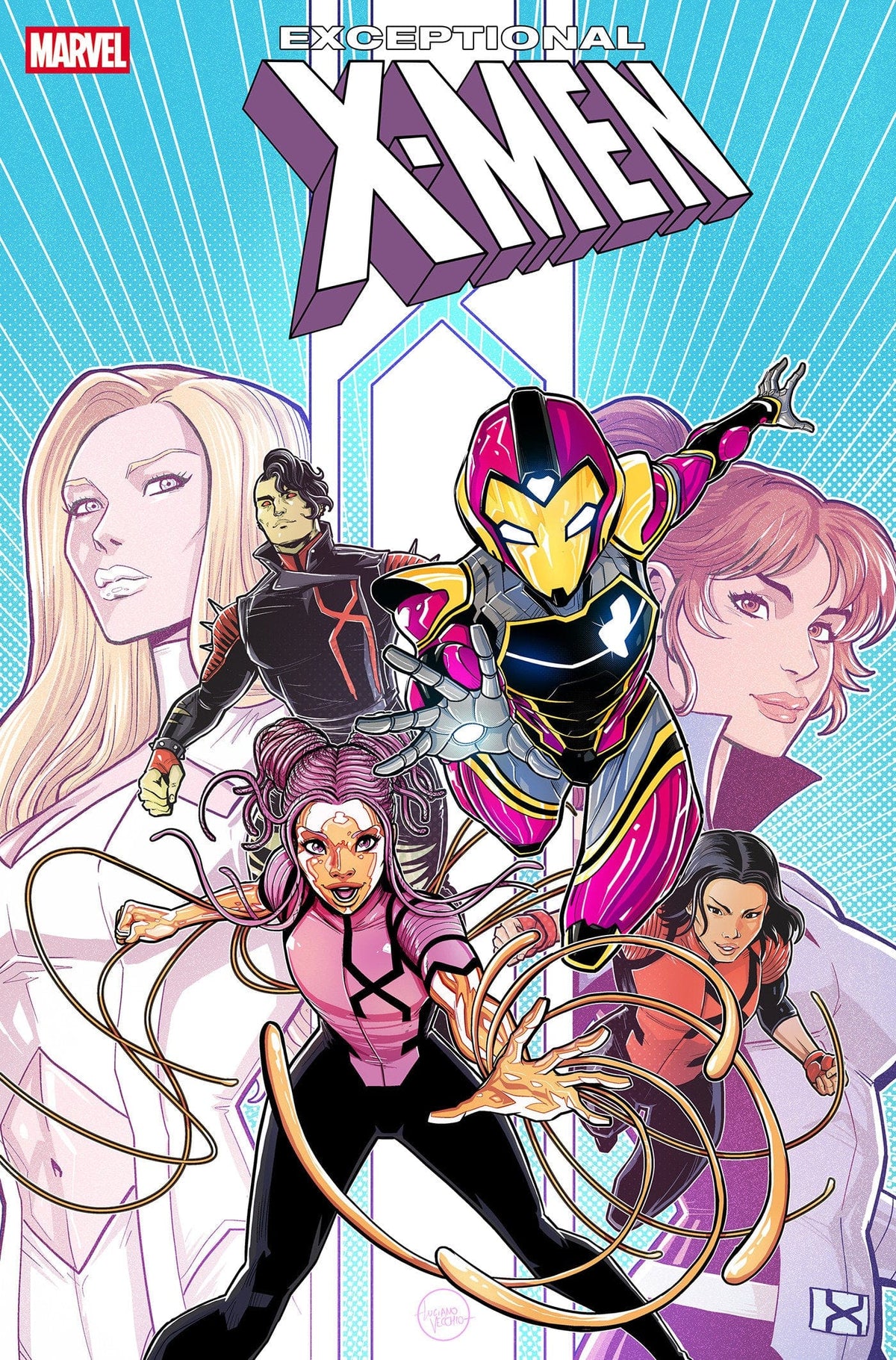 Marvel Comic Books > Incentives EXCEPTIONAL X-MEN #11 1:25 INCV LUCIANO VECCHIO VARIANT 75960620921701116 PRH-75960620921701116