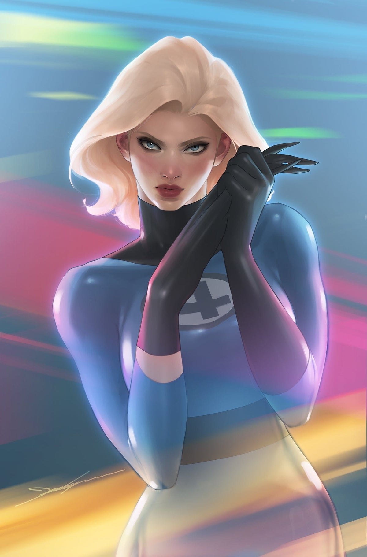 Marvel Comic Books > Incentives FANTASTIC FOUR #1 1:200 INCV JEEHYUNG LEE VIRGIN VARIANT 75960621122700119 PRH-75960621122700119