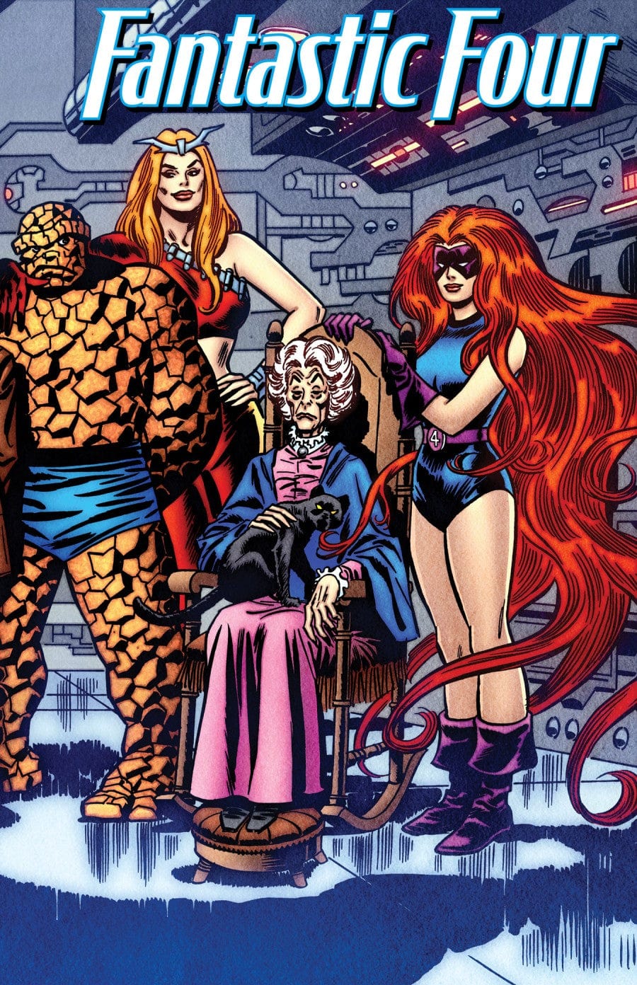 Marvel Comic Books > Incentives FANTASTIC FOUR #1 1:50 INCV JOHN BUSCEMA REMASTERED VARIANT 75960621122700116 PRH-75960621122700116