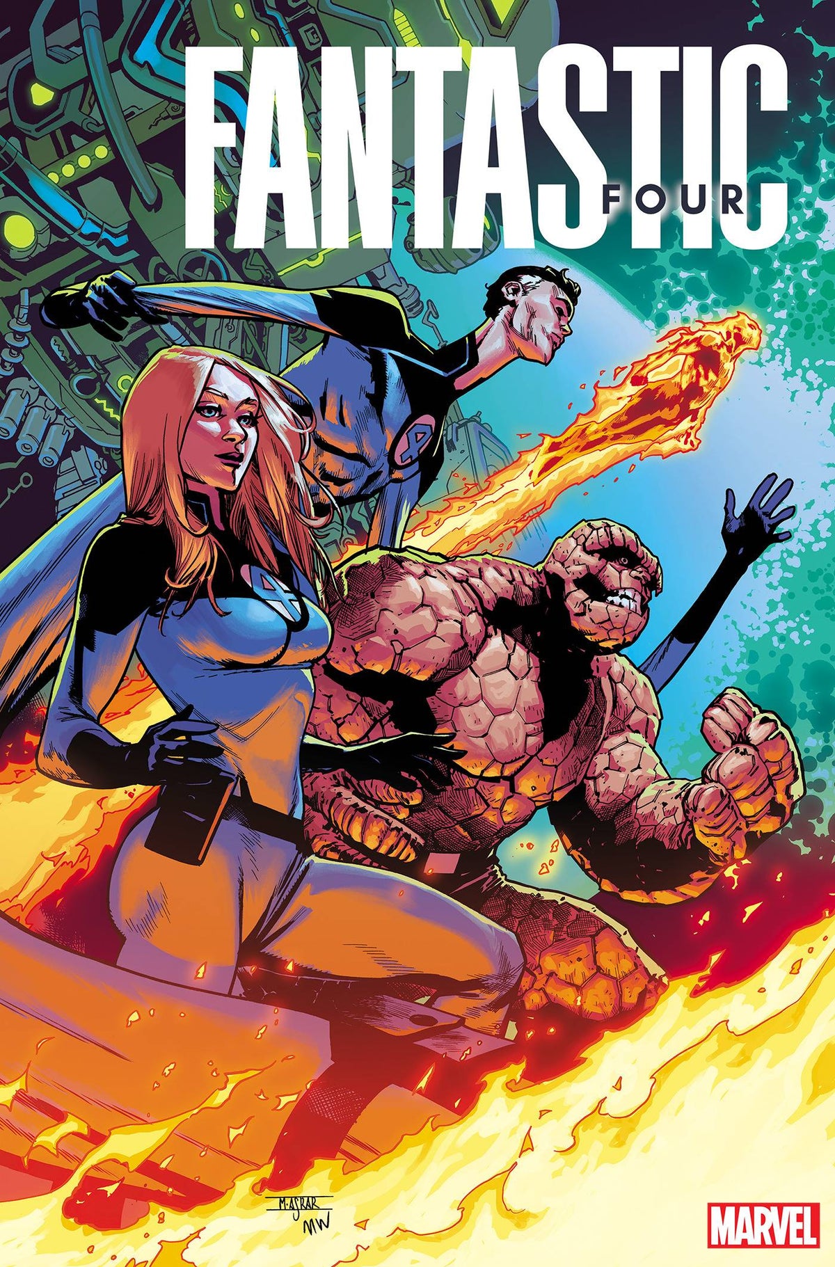 FANTASTIC FOUR #10 1:25 MAHMUD ASRAR INCV VAR