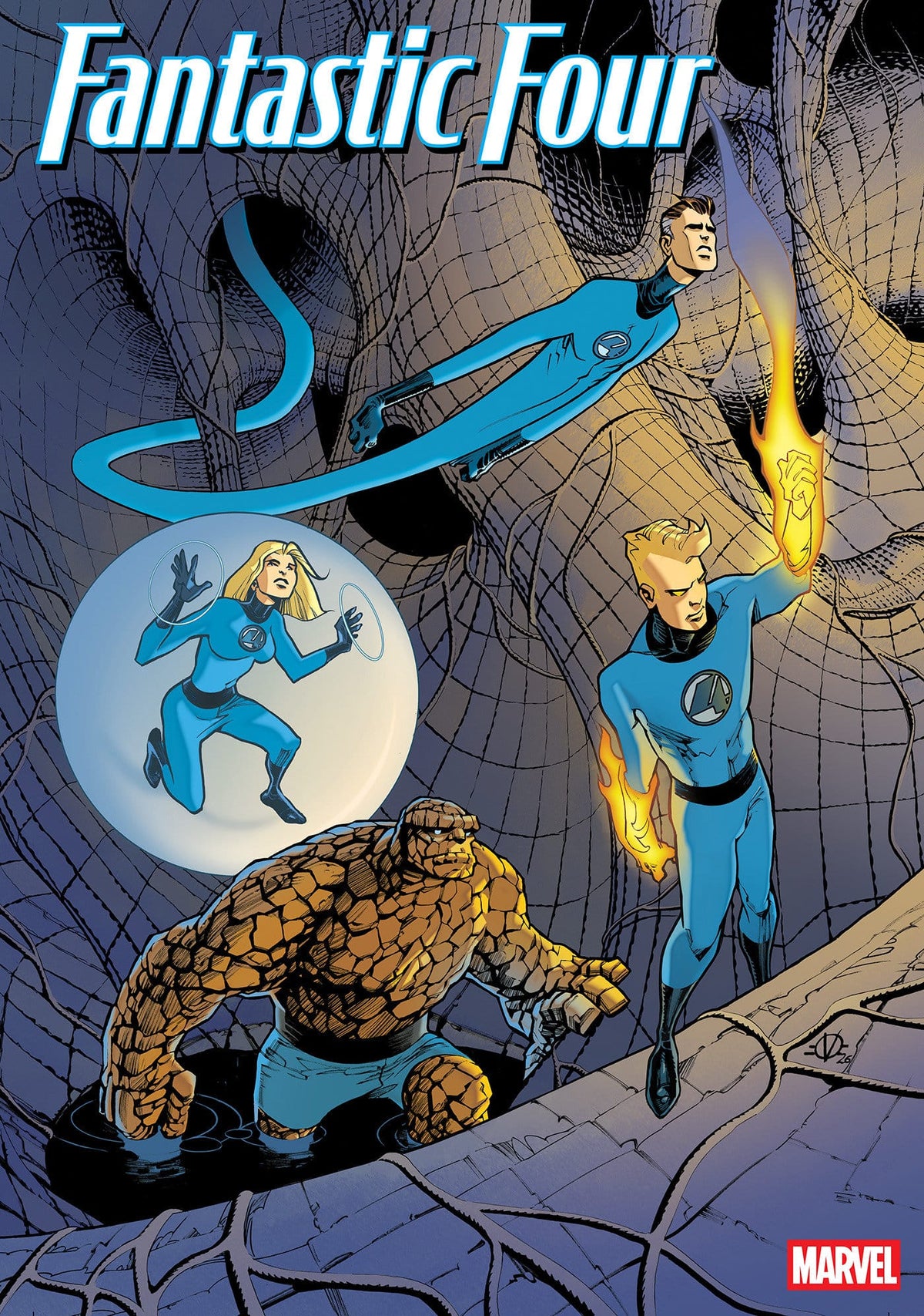 Marvel Comic Books > Incentives FANTASTIC FOUR #17 1:25 INCV JORGE FORNES VARIANT [DNX] (Release Date: 09/30/2026) 75960621122701717 PRH-75960621122701717