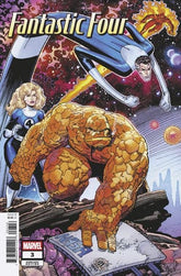 Marvel Comic Books > Incentives FANTASTIC FOUR #3 1:50 INCV ARTHUR ADAMS HIDDEN GEM VARIANT 75960621122700316 PRH-75960621122700316