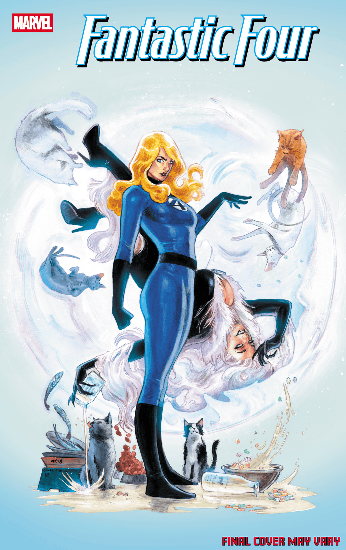 Marvel Comic Books > Incentives FANTASTIC FOUR #7 1:25 INCV CARMEN CARNERO VARIANT 75960621122700716 PRH-75960621122700716