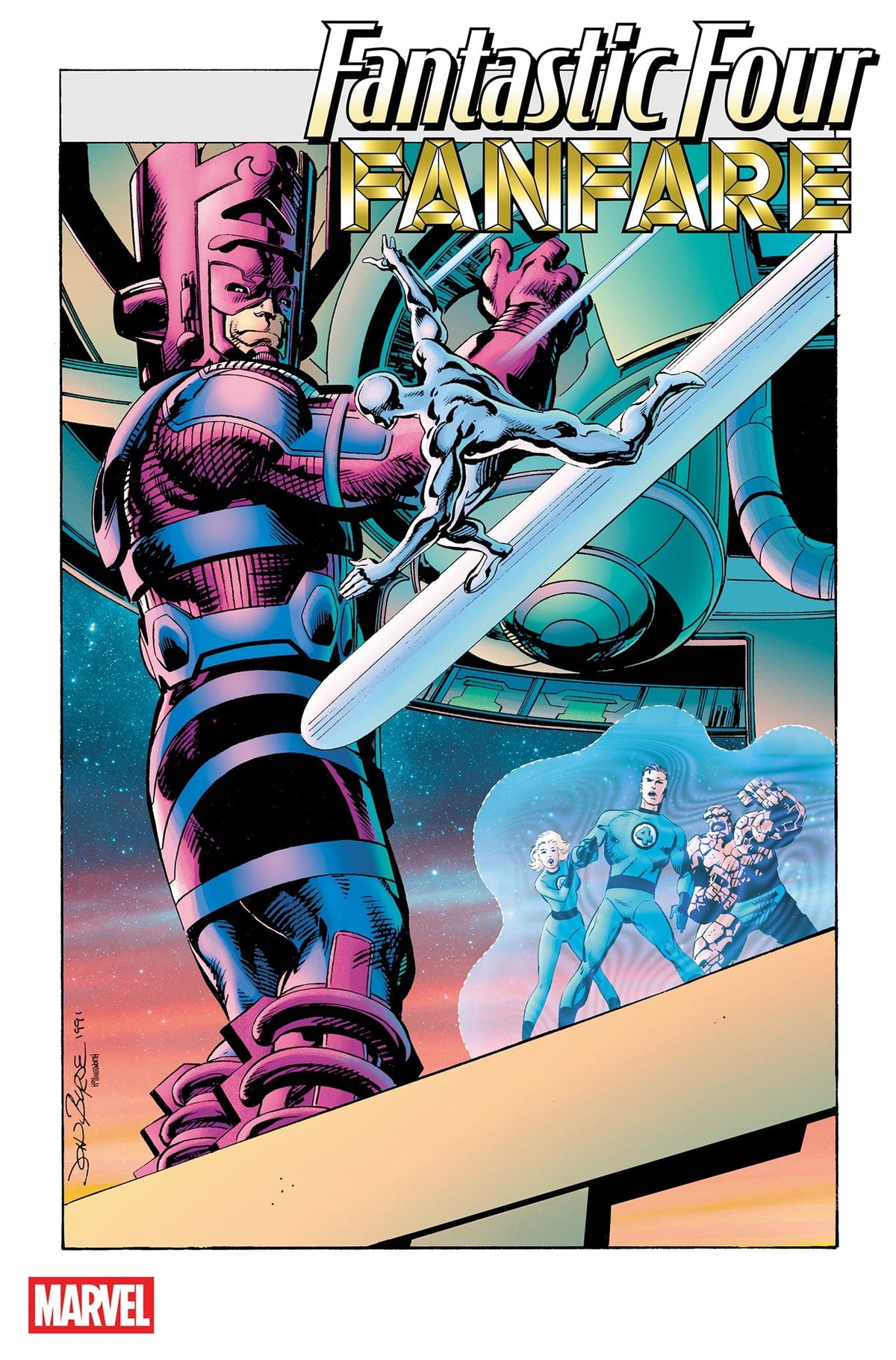 Marvel Comic Books > Incentives FANTASTIC FOUR FANFARE #1 1:50 INCV JOHN BYRNE HIDDEN GEM VARIANT 75960621126500117 PRH-75960621126500117