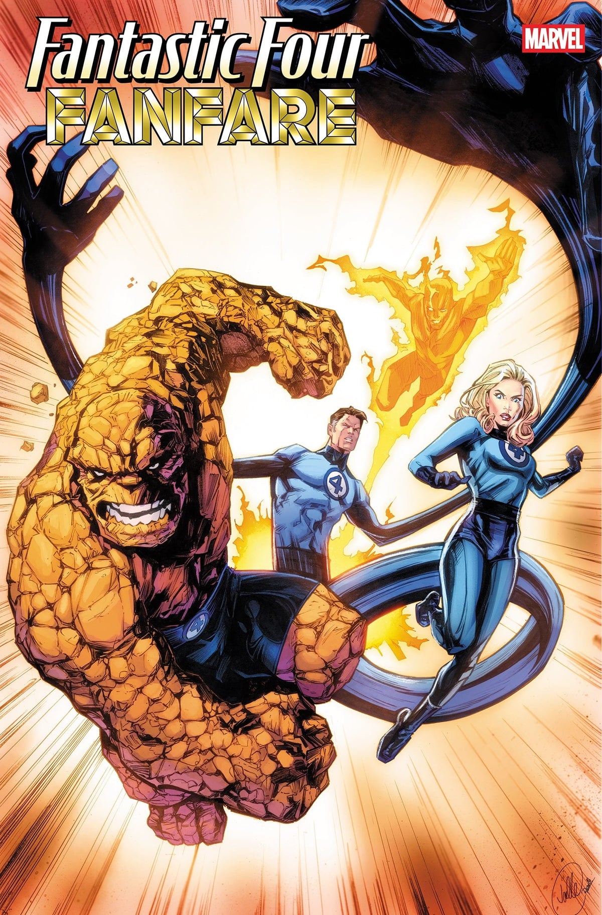 Marvel Comic Books > Incentives FANTASTIC FOUR FANFARE #2 1:25 INCV JOELLE JONES VARIANT 75960621126500217 PRH-75960621126500217