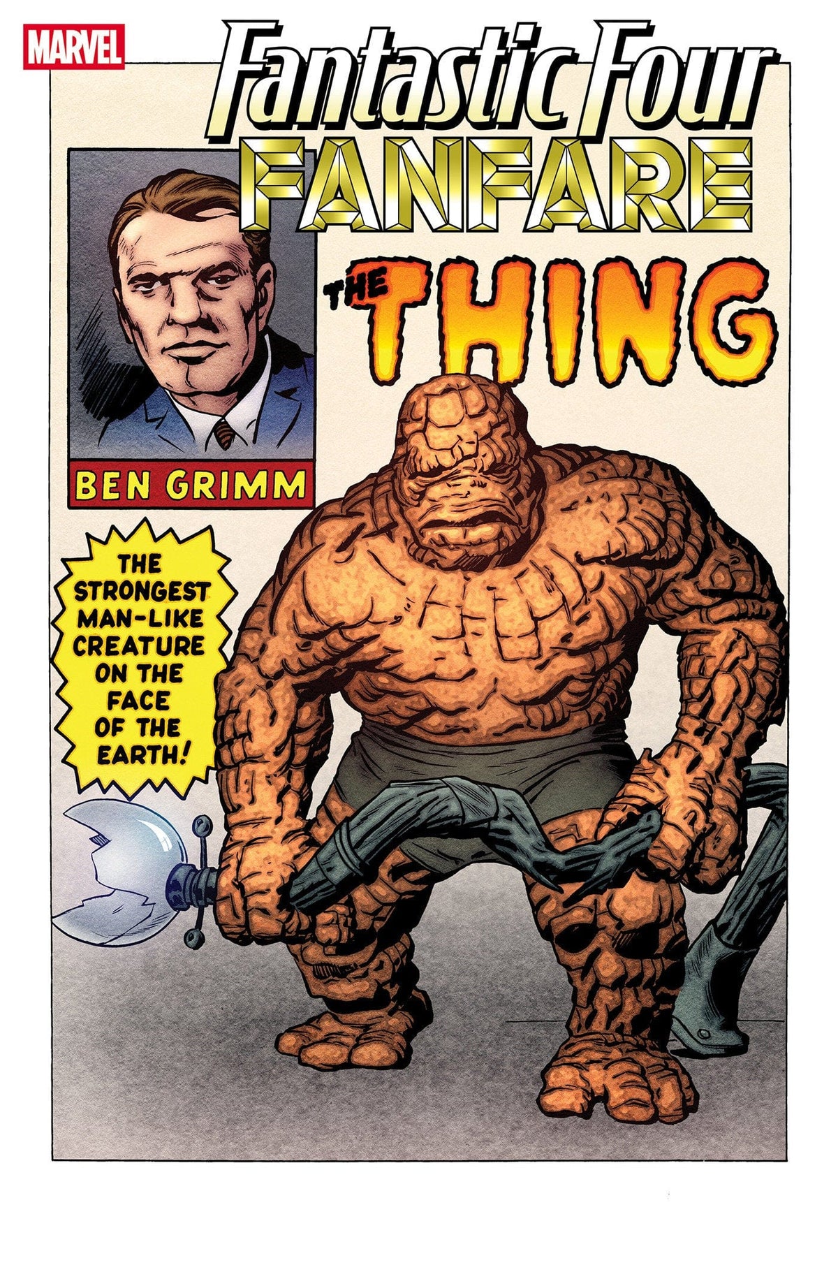 Marvel Comic Books > Incentives FANTASTIC FOUR FANFARE #3 1:50 INCV JACK KIRBY HIDDEN GEM VARIANT 75960621126500316 PRH-75960621126500316