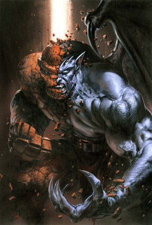 Marvel Comic Books > Incentives FANTASTIC FOUR/GARGOYLES #1 1:50 INCV GABRIELE DELL'OTTO VIRGIN VARIANT 75960621257600117 PRH-75960621257600117
