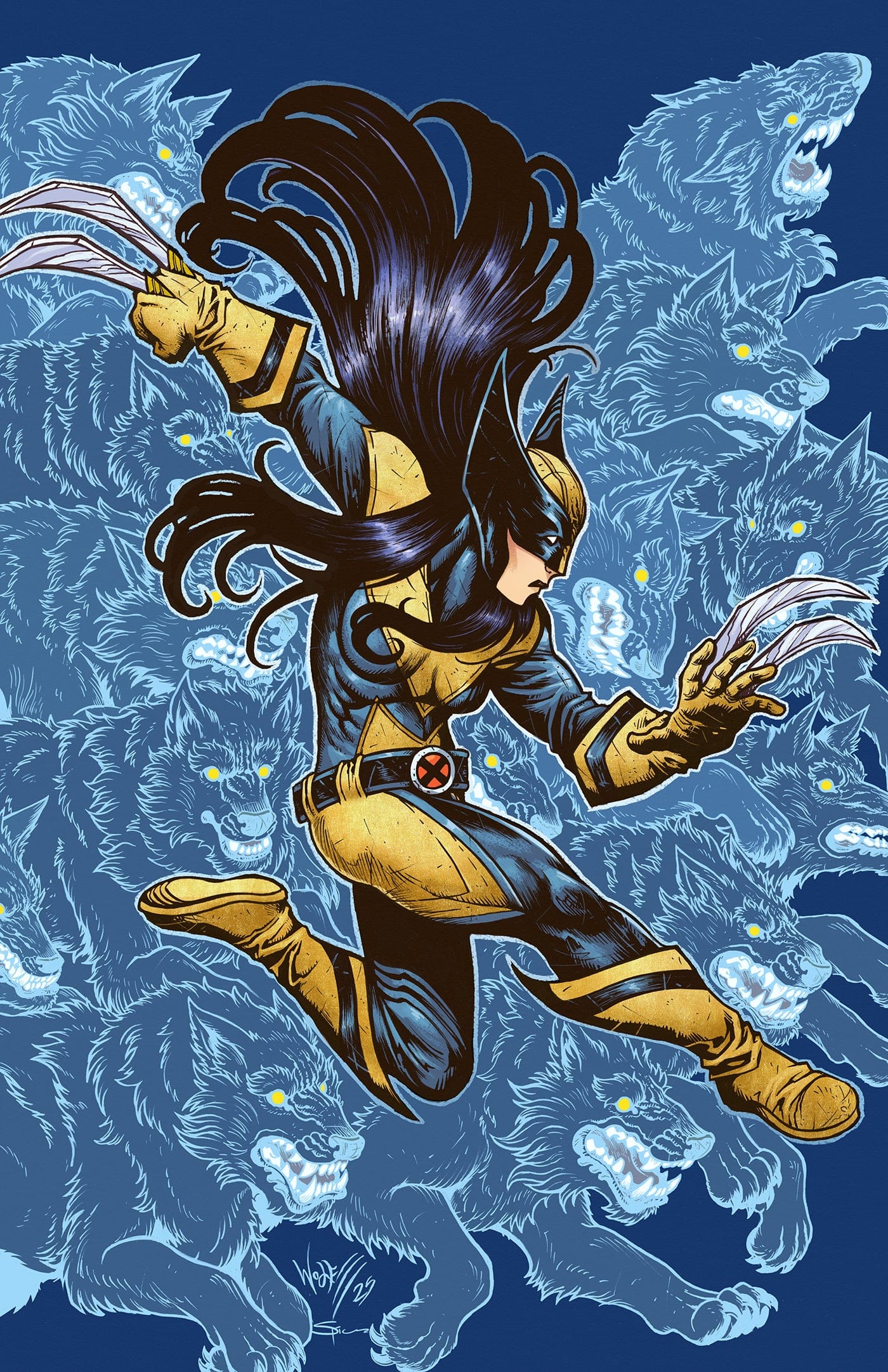 GENERATION X-23 #2 1:50 INCV MARIA WOLF X-23 VIRGIN VARIANT