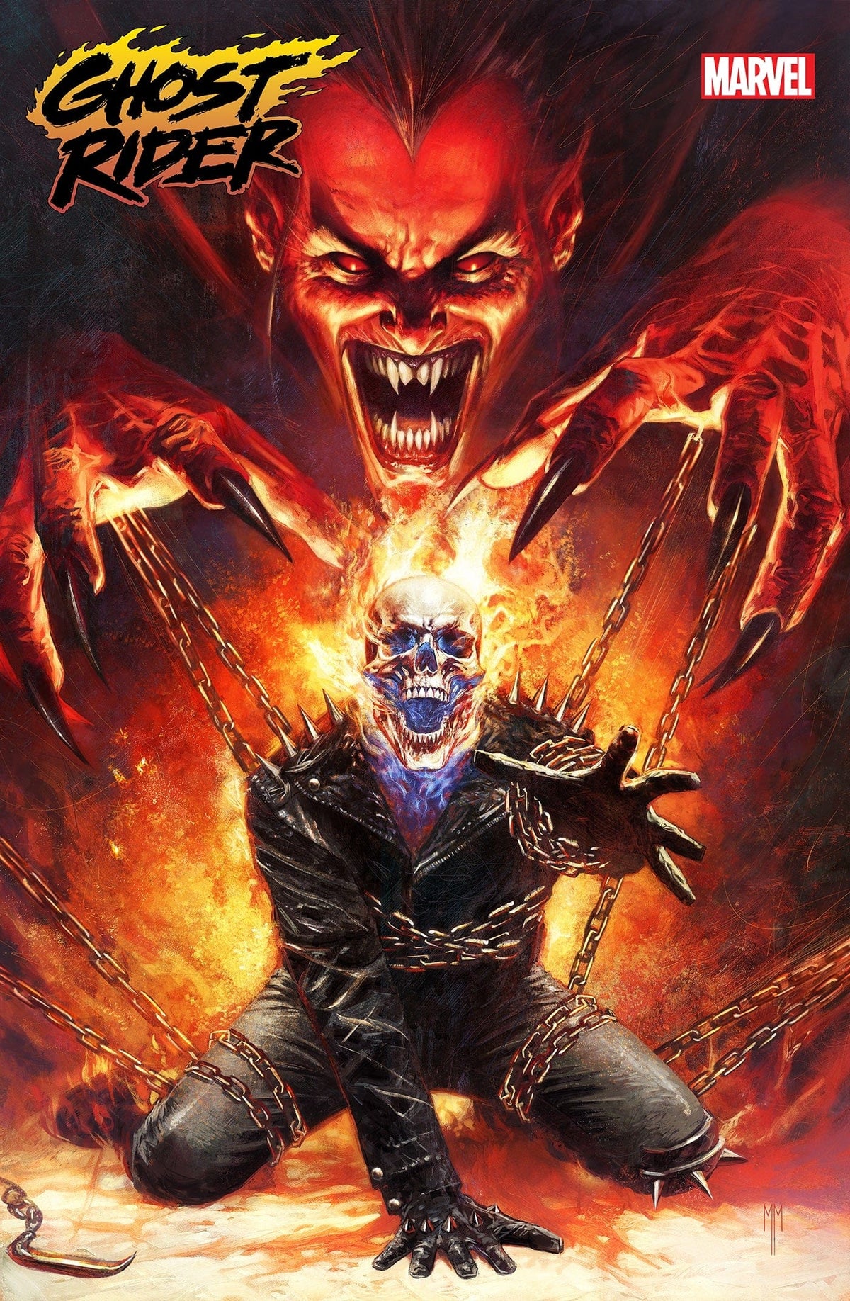 Marvel PRH Comic Books > Incentives GHOST RIDER #19 1:25 INCV MARCO MASTRAZZO VAR 75960609979501916 AUG230870