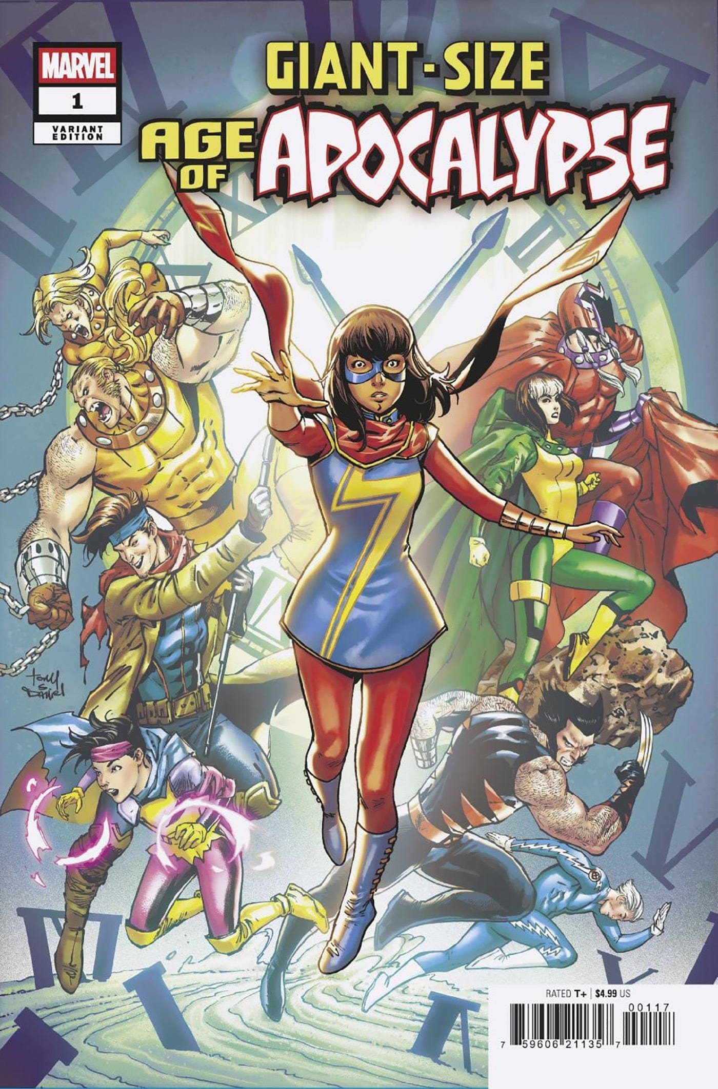 GIANT-SIZE AGE OF APOCALYPSE #1 1:25 INCV TONY DANIEL VARIANT