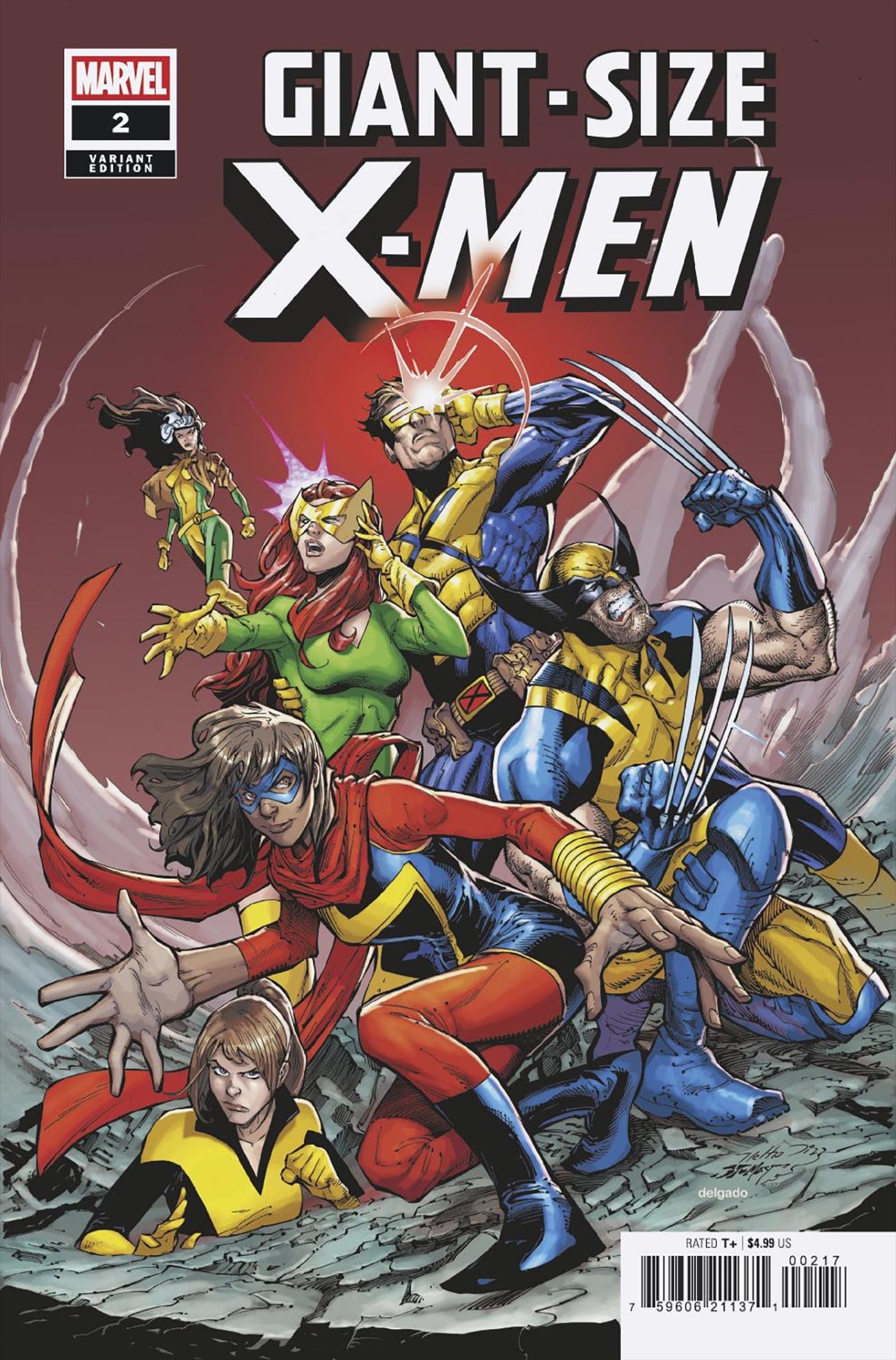 GIANT-SIZE X-MEN #2 1:25 INCV NETHO DIAZ VARIANT