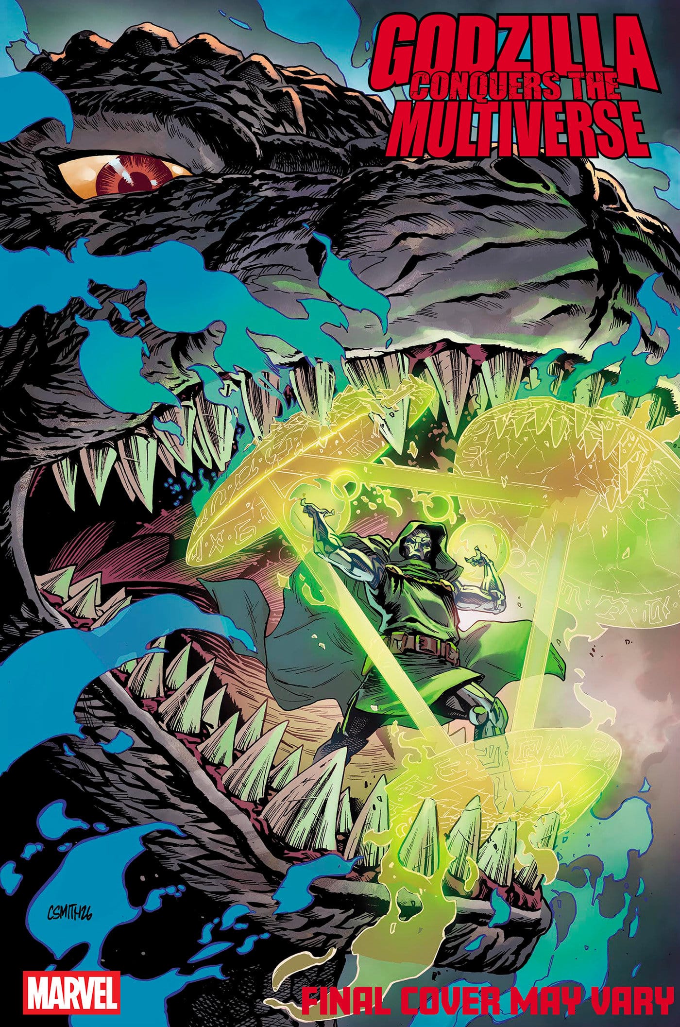 GODZILLA CONQUERS THE MULTIVERSE #3 1:25 INCV CORY SMITH VARIANT (Release Date: 09/30/2026)