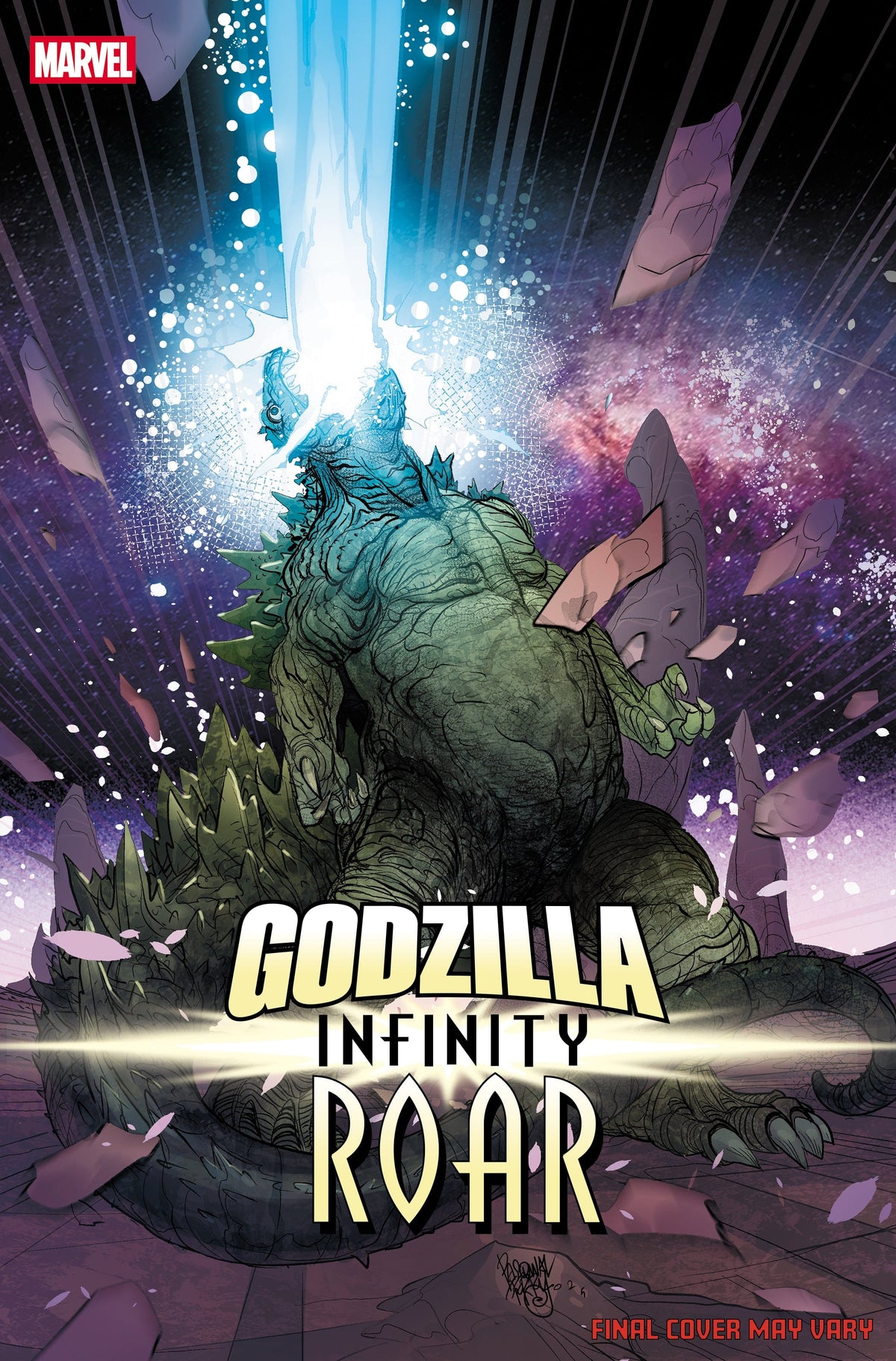 Marvel Comic Books > Incentives GODZILLA: INFINITY ROAR #2 1:25 INCV PASQUAL FERRY VARIANT 75960621494500216 PRH-75960621494500216