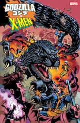 Marvel Comic Books > Incentives GODZILLA VS. X-MEN #1 1:25 INCV CHRIS CAMPANA VARIANT 75960621226200117 PRH-75960621226200117