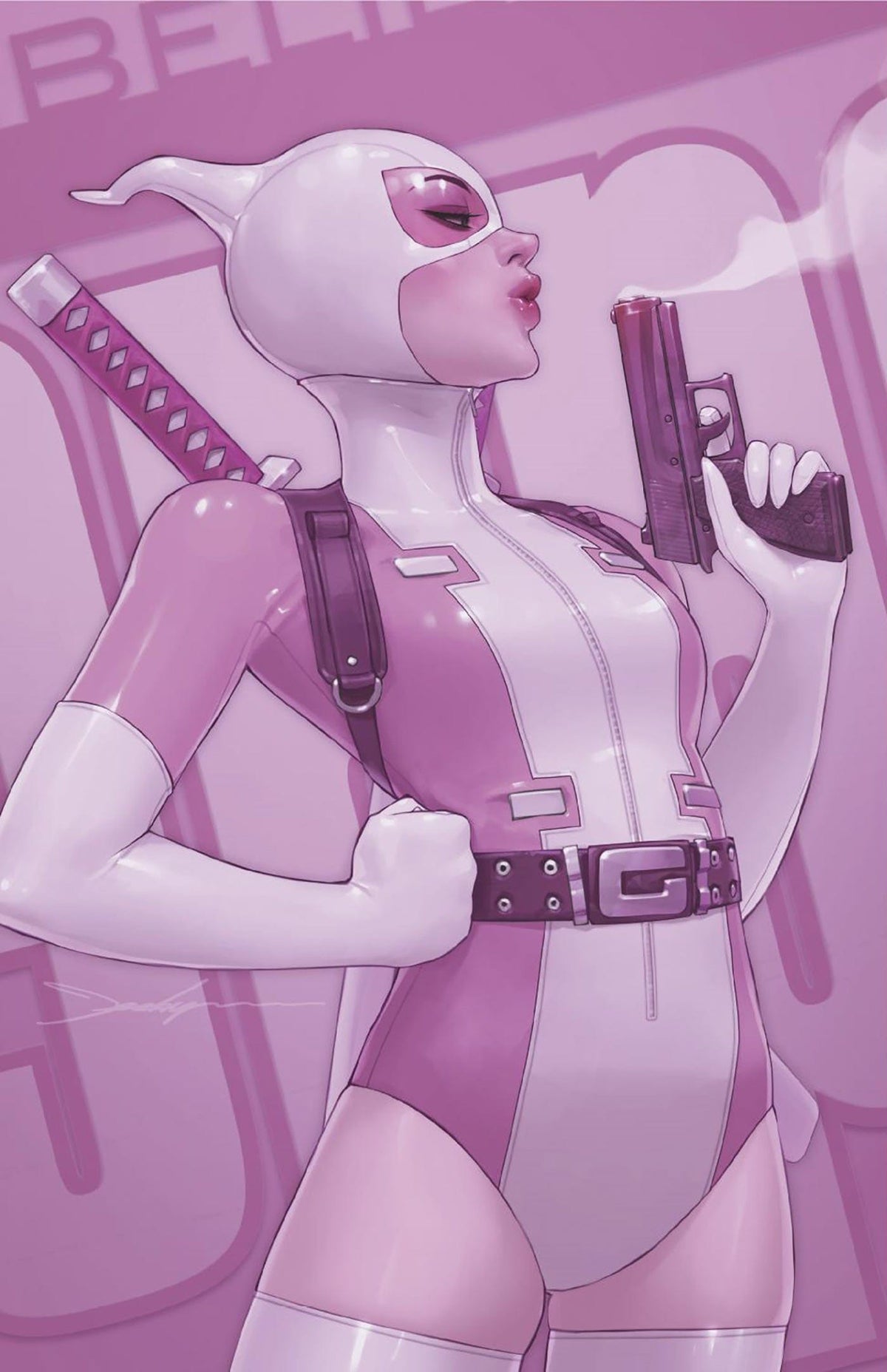 Marvel Comic Books > Incentives GWENPOOL #1 1:100 INCV JEEHYUNG LEE VIRGIN VARIANT 75960621180700116 PRH-75960621180700116