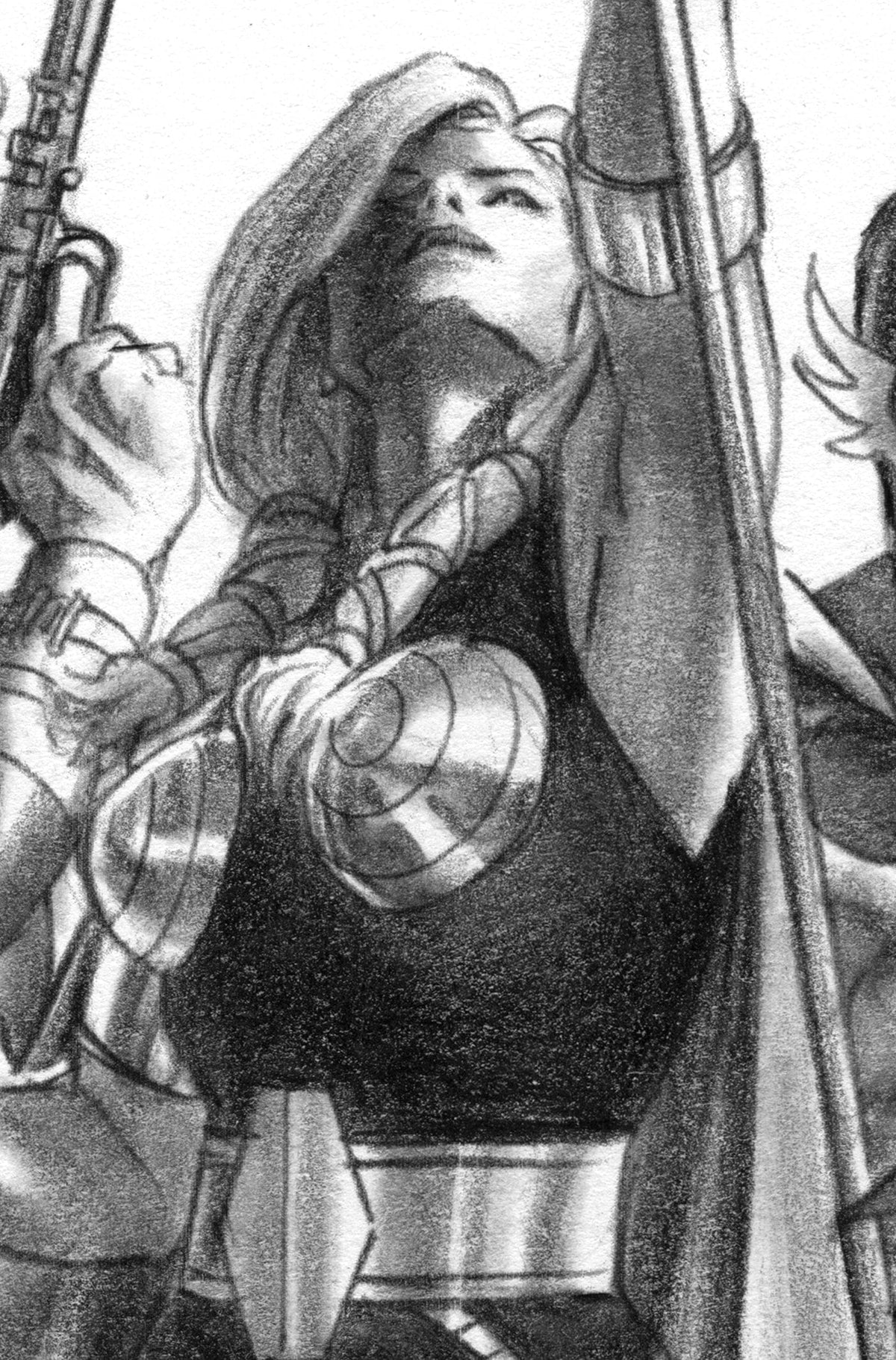 Marvel Comic Books > Incentives IMMORTAL THOR #23 1:100 INCV ALEX ROSS TIMELESS VIRGIN SKETCH VARIANT 75960620664302316 PRH-75960620664302316