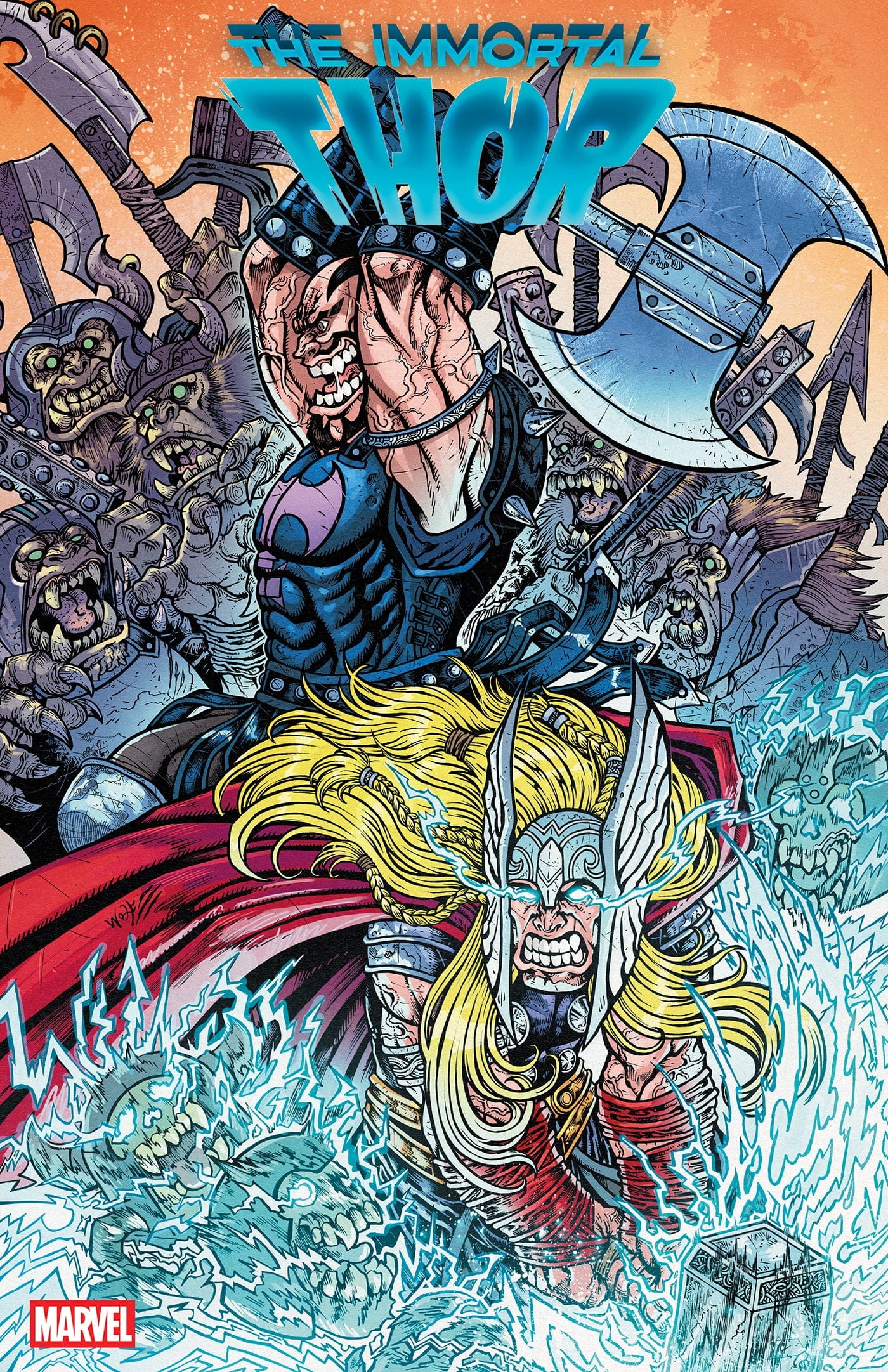 IMMORTAL THOR #23 1:25 INCV MARIA WOLF VARIANT