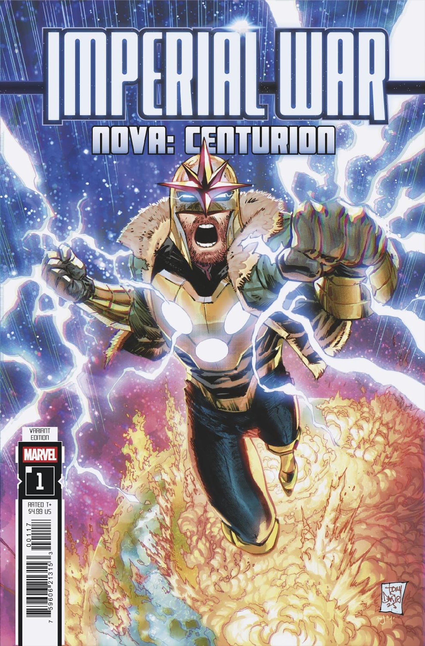 IMPERIAL WAR: NOVA - CENTURION #1 1:25 INCV TONY DANIEL VARIANT