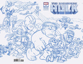 Marvel Comic Books > Incentives INCREDIBLE HULK #24 1:50 INCV CHRIS GIARRUSSO MARVEL UNIVERSE CONNECTING BLUE LINE SKETCH VARIANT E 75960620663602416 PRH-75960620663602416