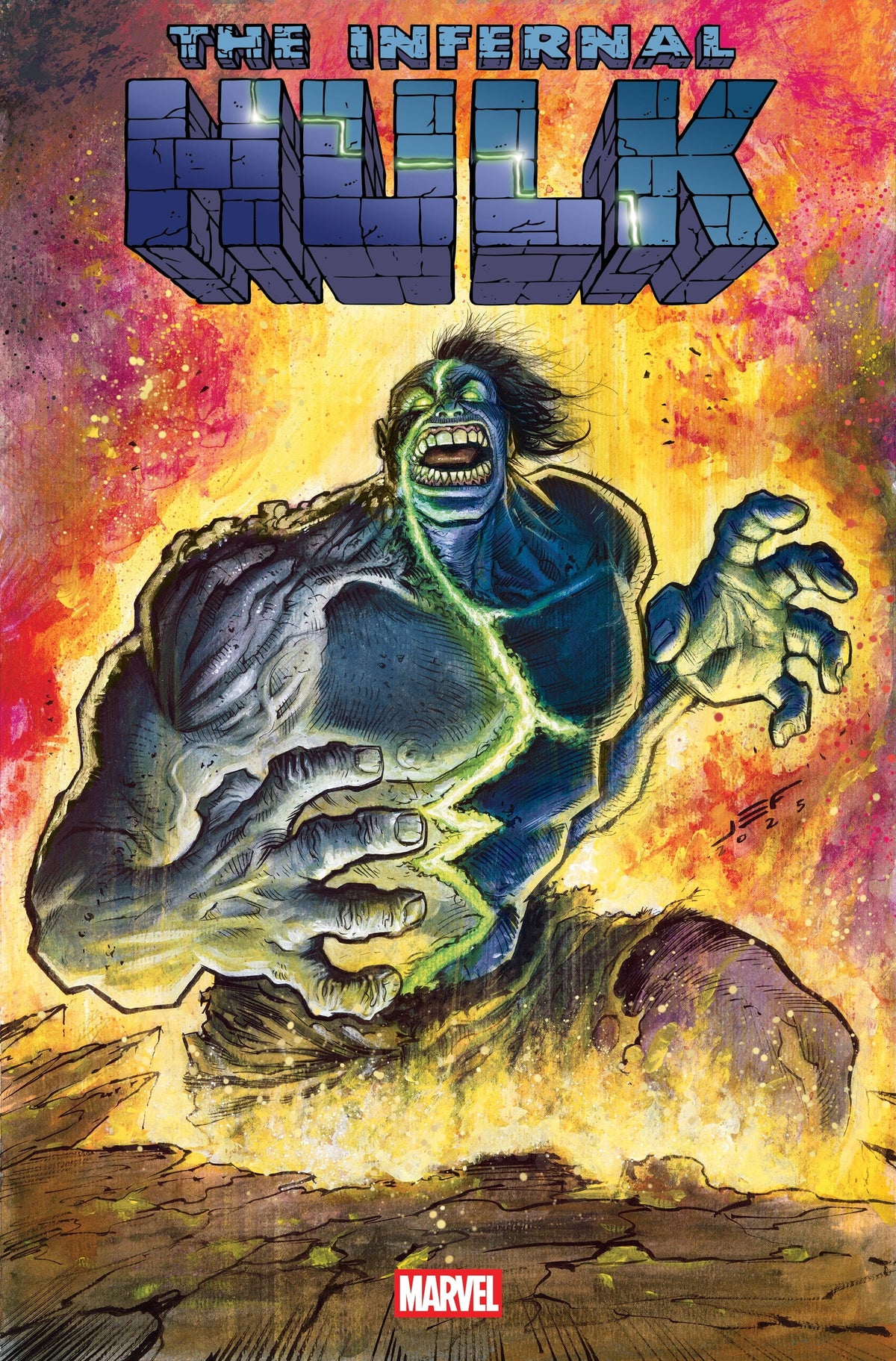 Marvel Comic Books > Incentives INFERNAL HULK #1 1:25 INCV JUAN FERREYRA VARIANT 75960621361000116 PRH-75960621361000116