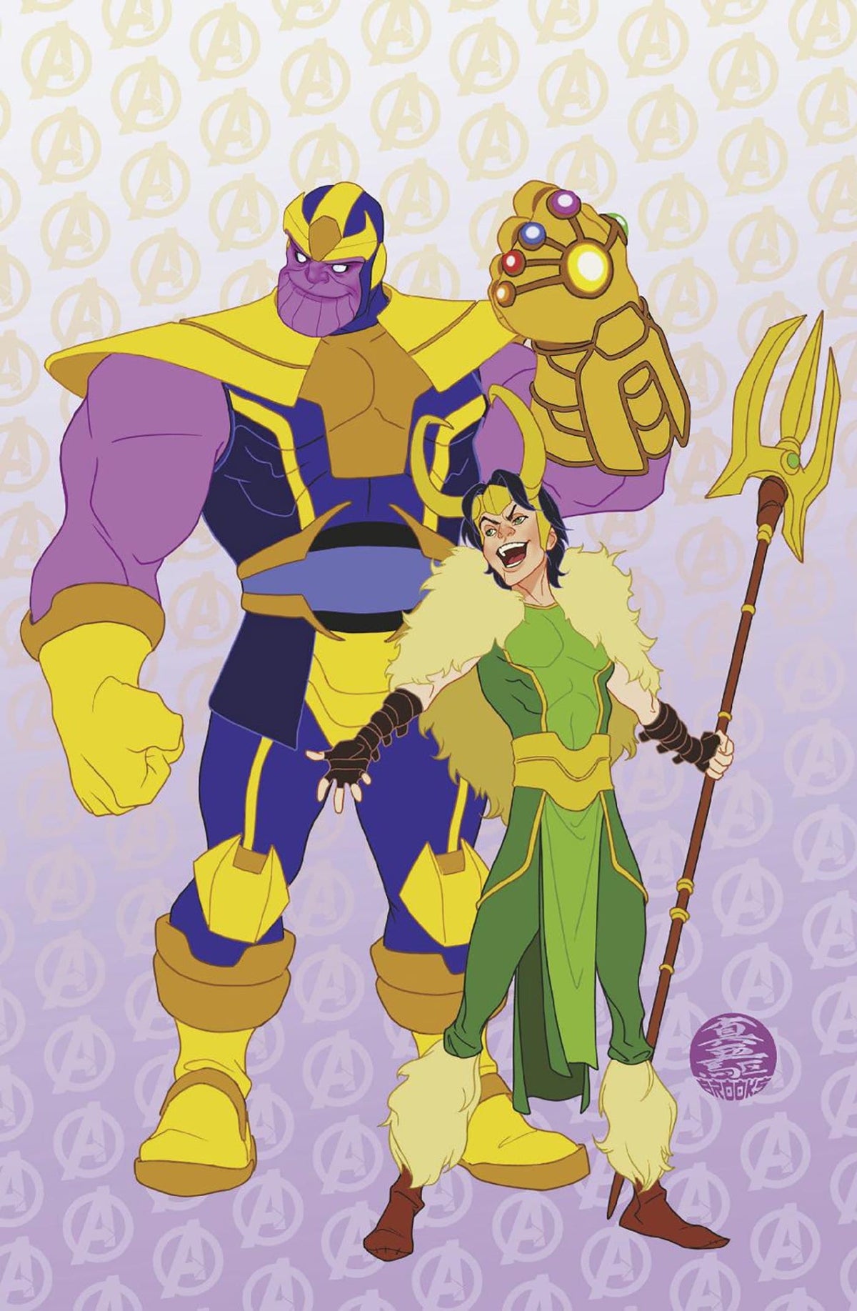 Marvel Comic Books > Incentives INFINITY WATCH #3 1:50 INCV MARK BROOKS ANIMATED-STYLE VIRGIN VARIANT 75960621176000316 PRH-75960621176000316