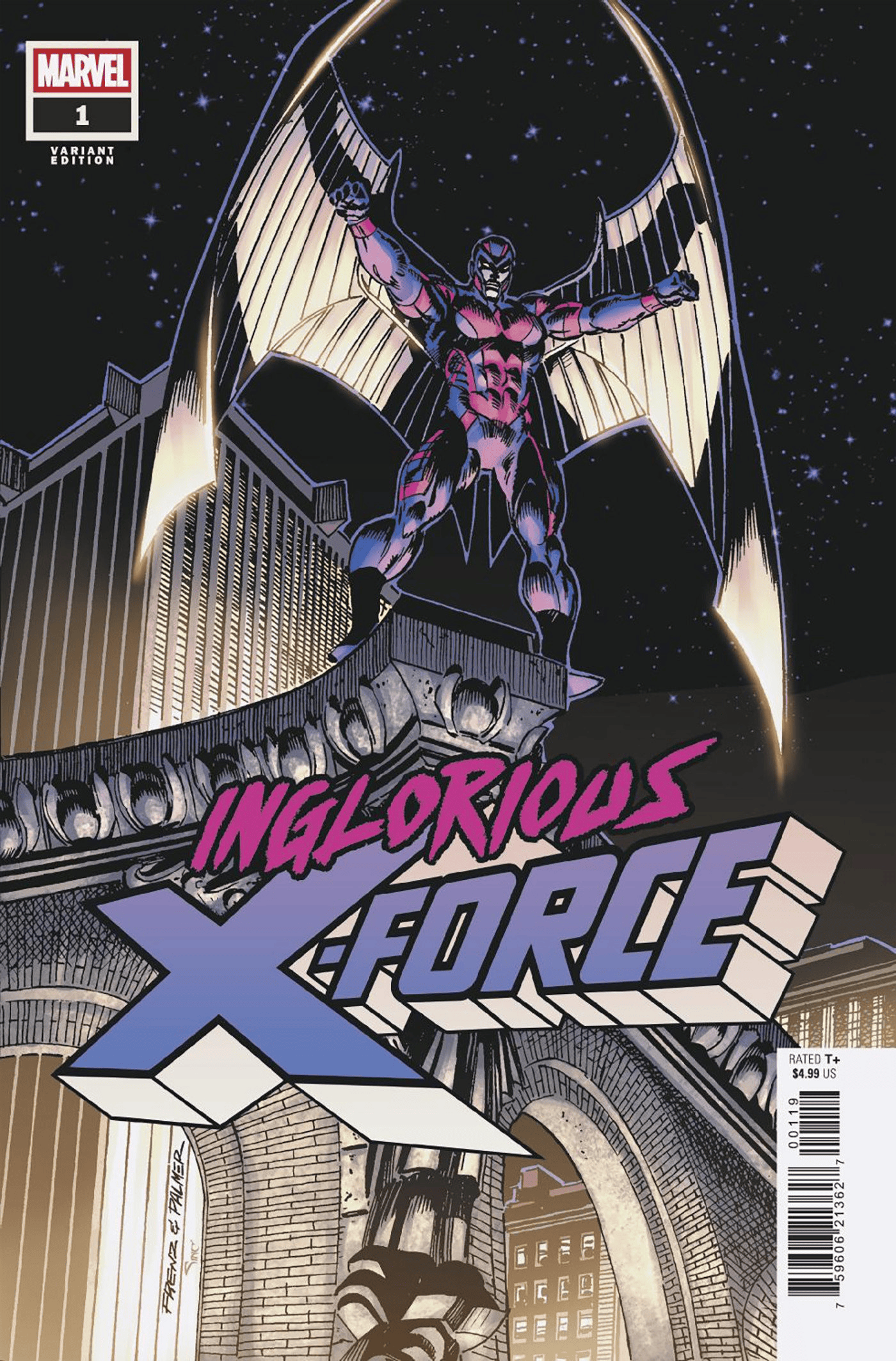INGLORIOUS X-FORCE #1 1:50 INCV RON FRENZ HIDDEN GEM VARIANT