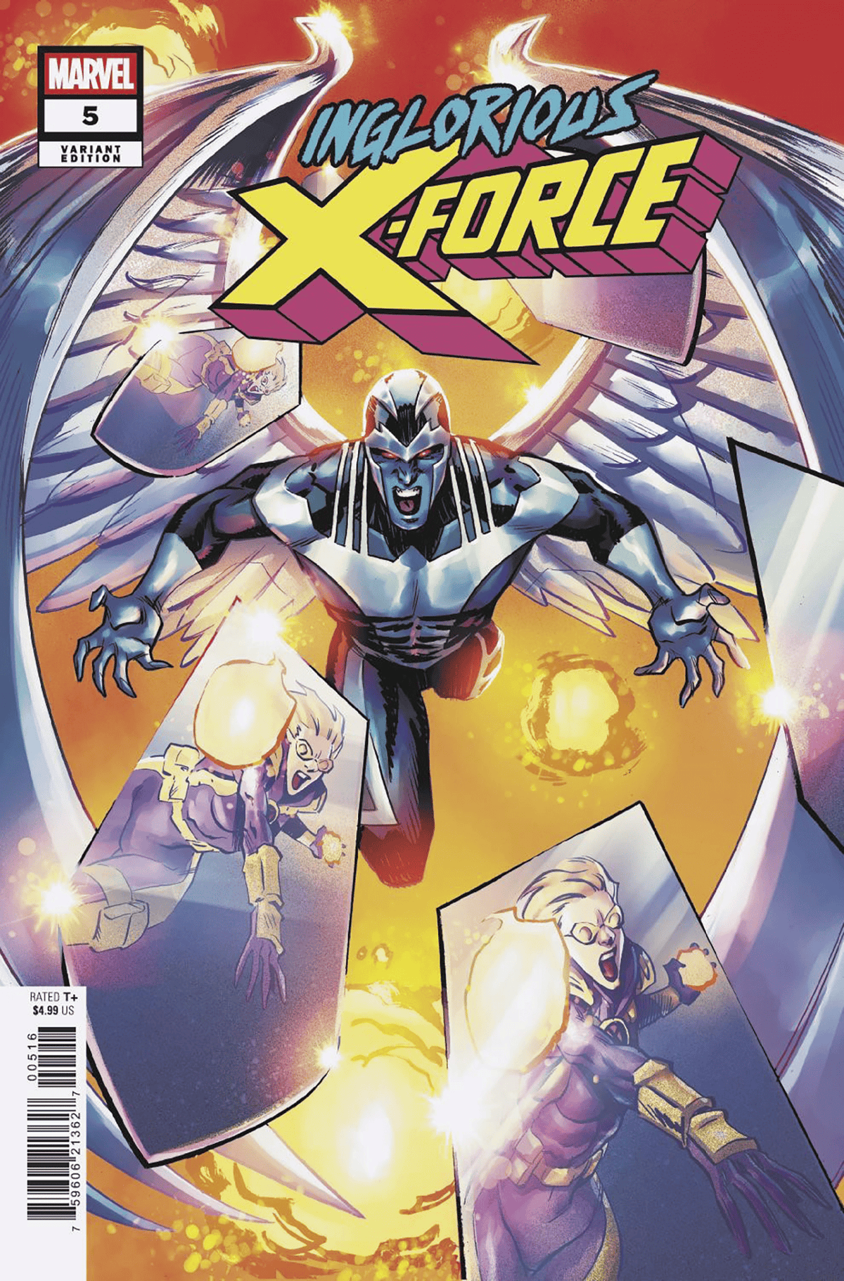 Marvel Comic Books > Incentives INGLORIOUS X-FORCE #5 1:25 INCV ADAM GORHAM VARIANT 75960621362700516 PRH-75960621362700516