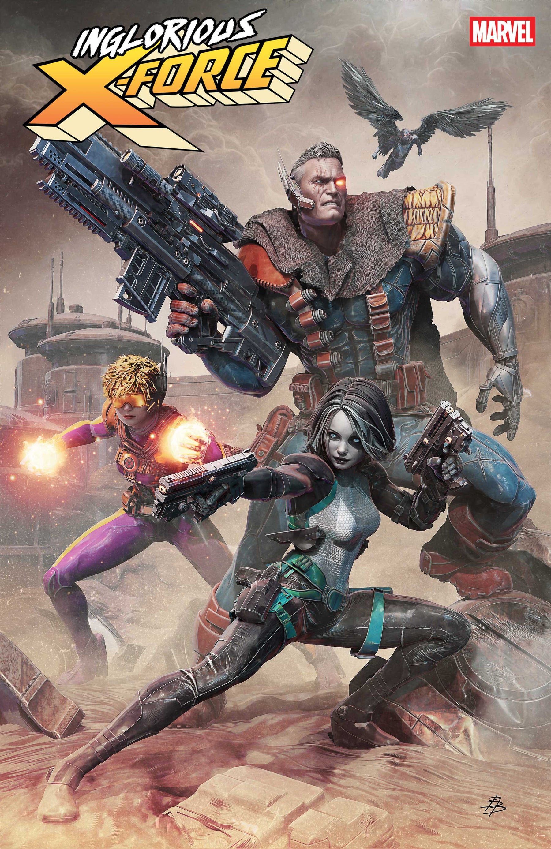 INGLORIOUS X-FORCE #6 1:25 INCV BJORN BARENDS VARIANT