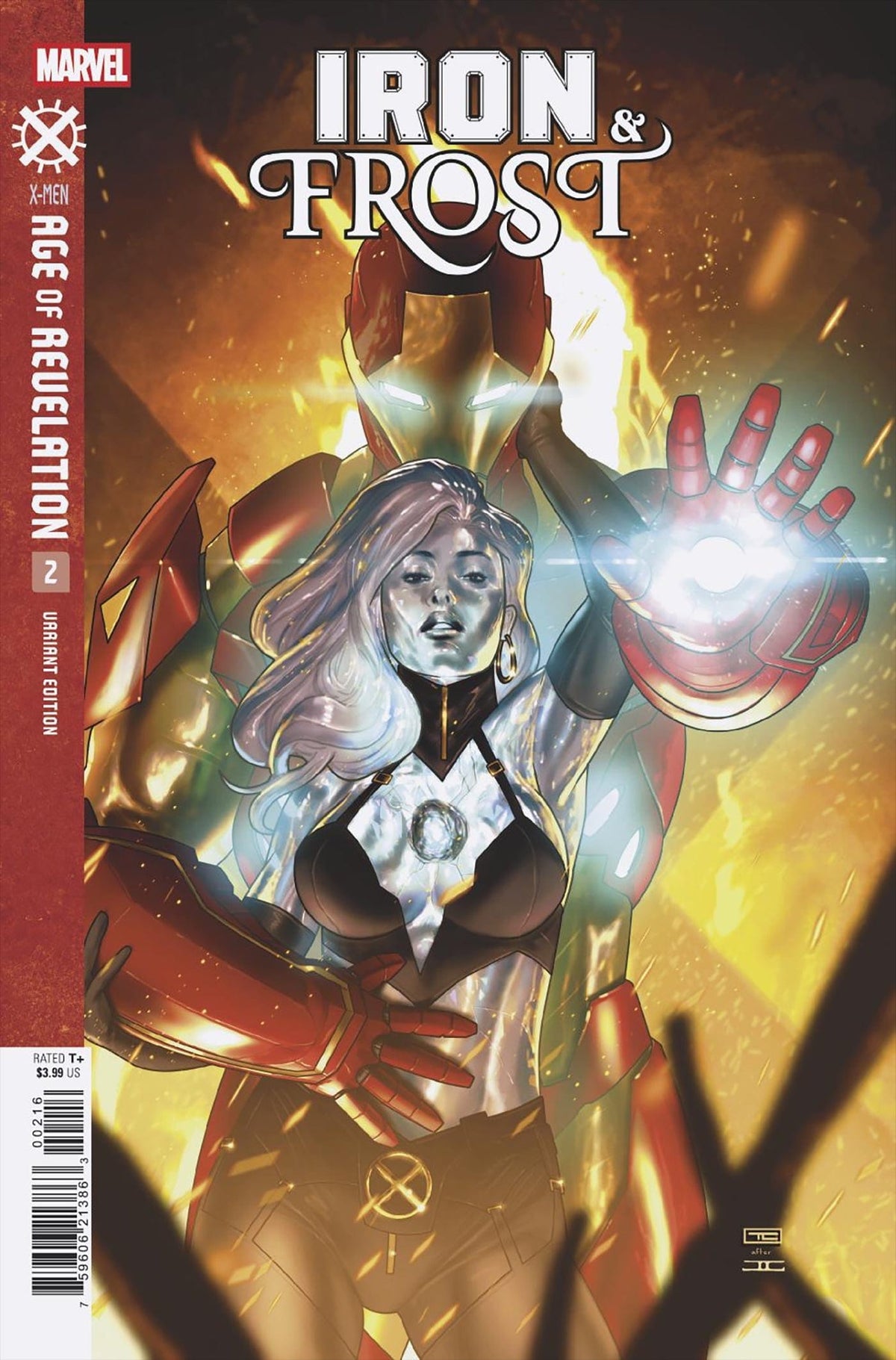 Marvel Comic Books > Incentives IRON & FROST #2 1:25 INCV TAURIN CLARKE VARIANT [AOR] 75960621386300216 PRH-75960621386300216